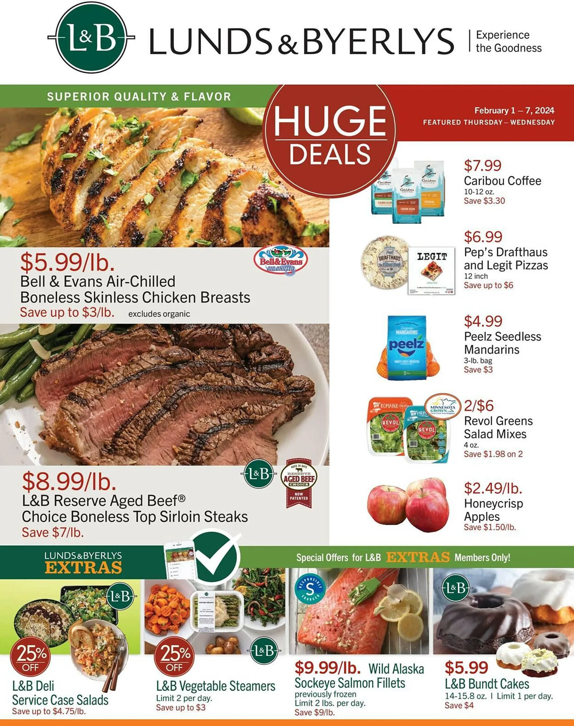 Weekly ad Lunds & Byerlys Weekly Ad from February 1 to February 7 2024 - Page 