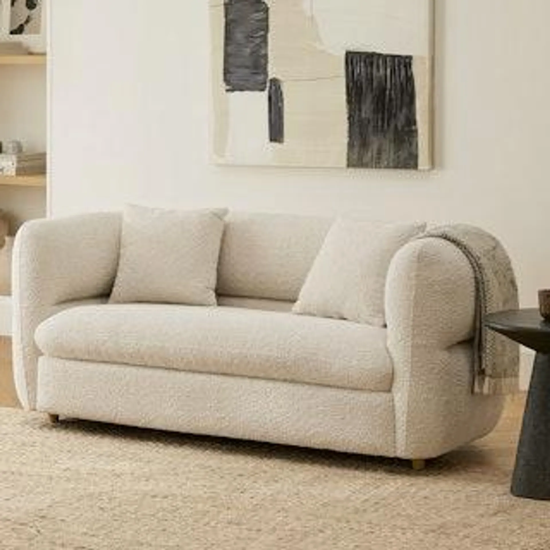 Quinn 69.5" Loveseat - Nouna Pearl