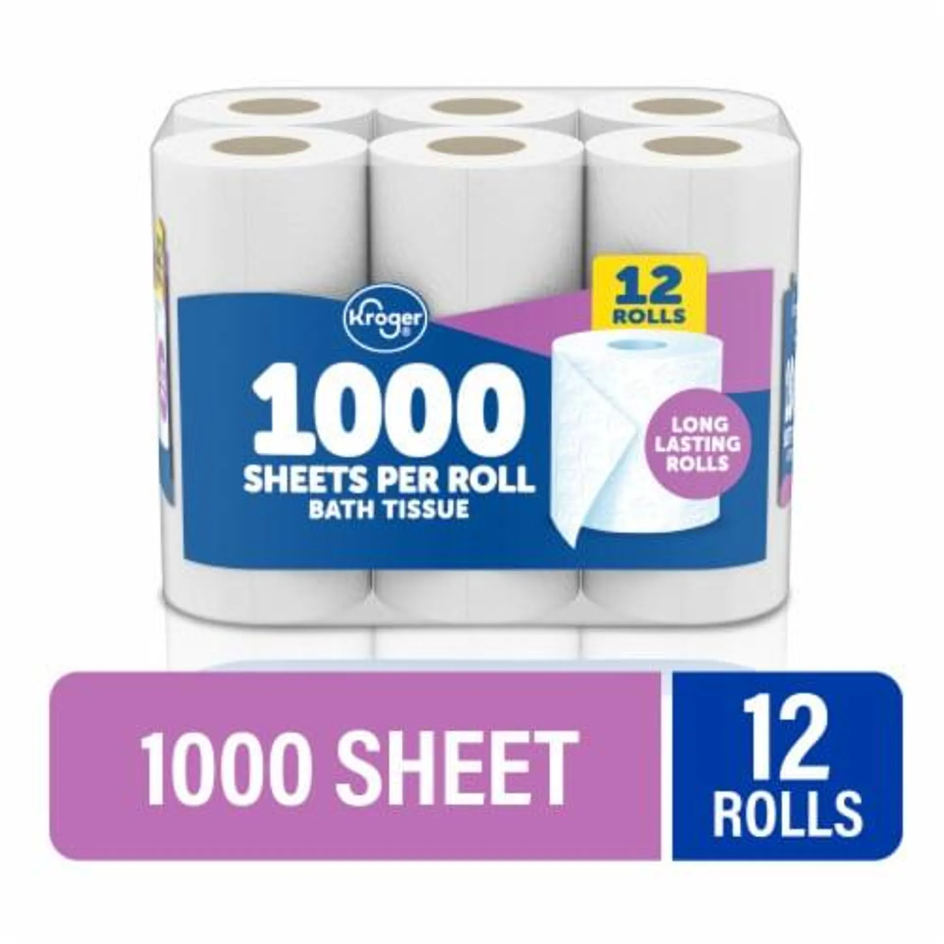 Kroger® 1000 Sheets per Roll Toilet Paper