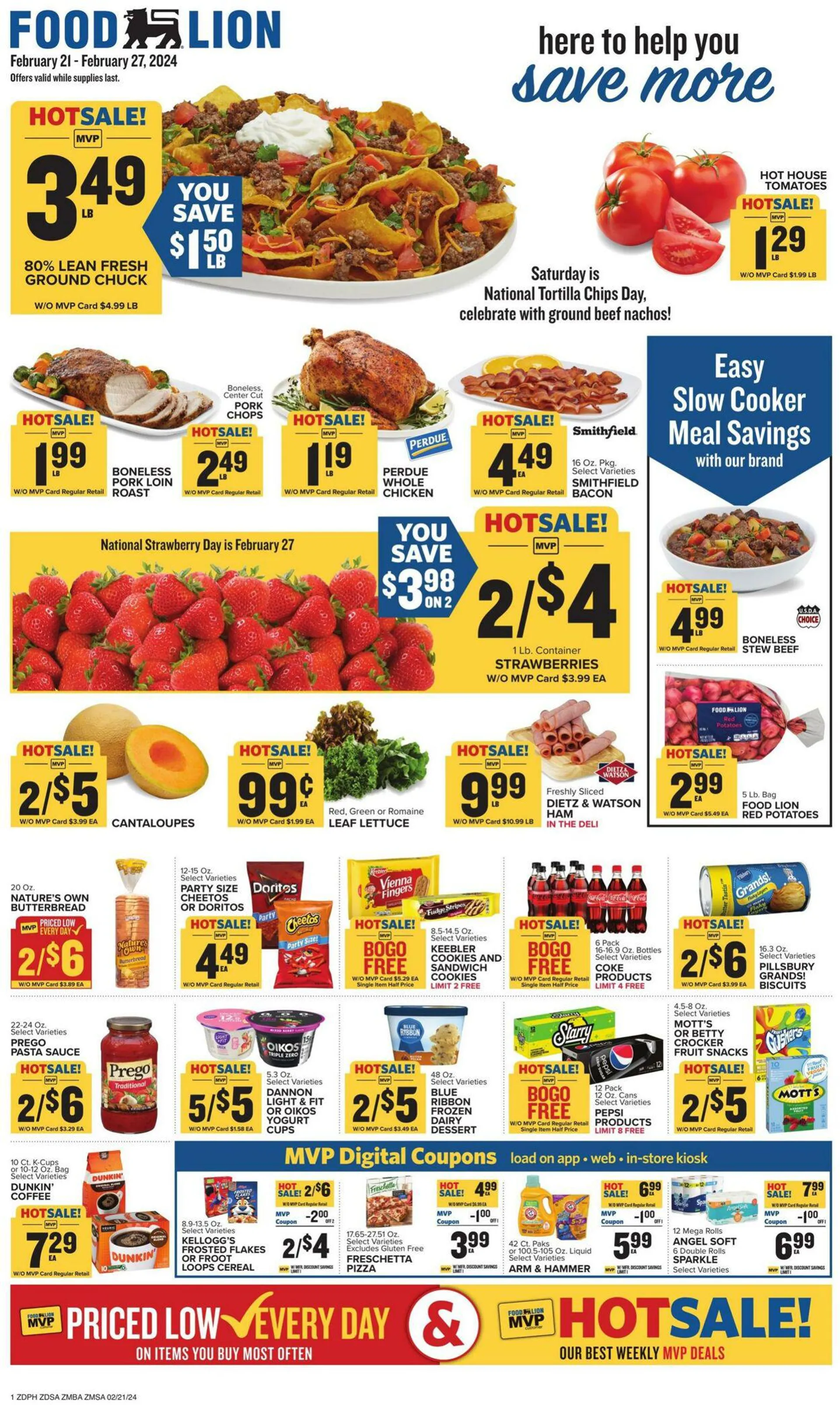 Weekly ad Food Lion Current weekly ad from February 21 to February 27 2024 - Page 