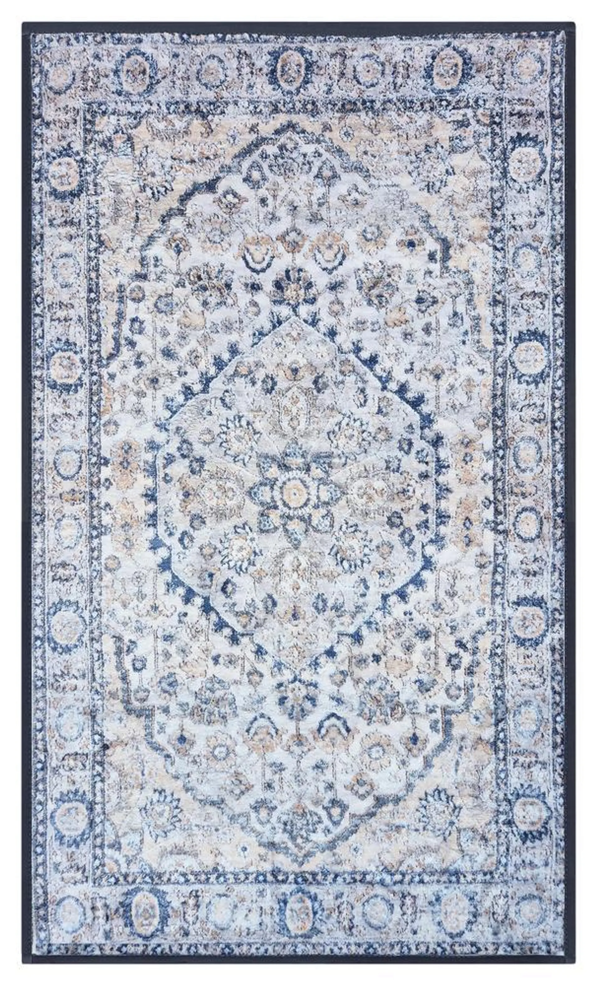 Copper Creek Mills Verona Beige Multi 20" x 34" Accent Rug