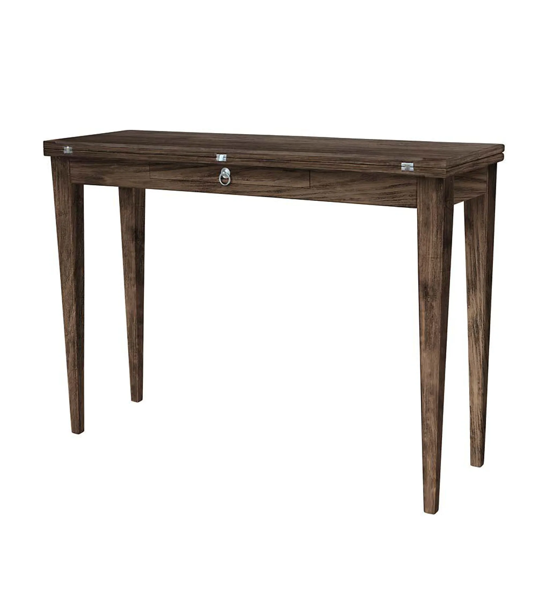 Laurel Ridge Farmhouse Collection Shelby Gathering Console - Cocoa