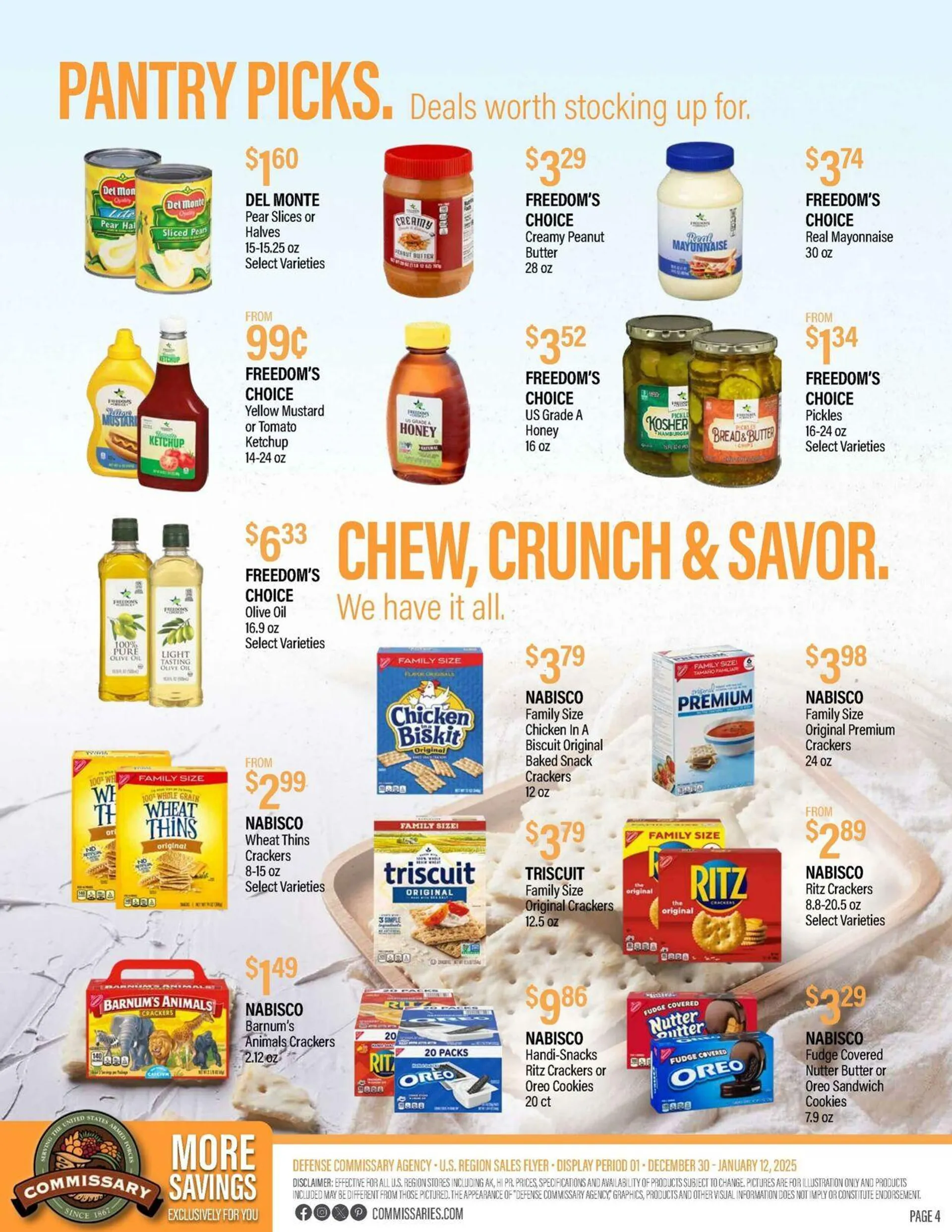 Weekly ad Commissary - Fort Irwin from January 13 to January 26 2025 - Page 4