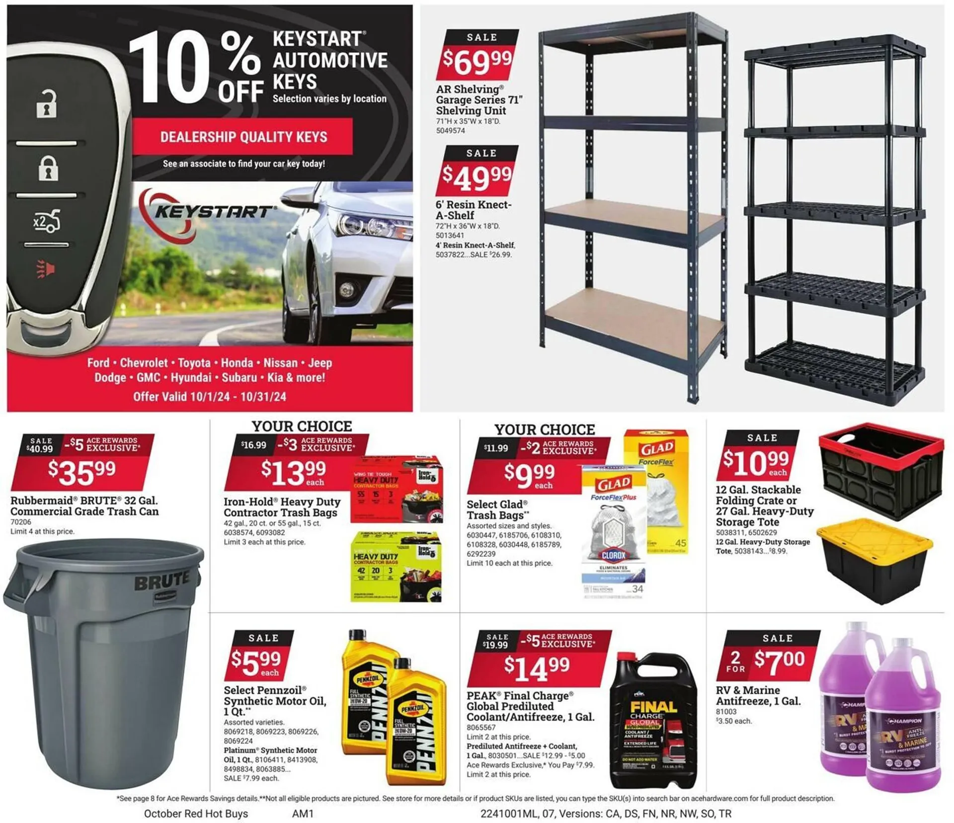 Weekly ad Ace Hardware Weekly Ad from October 1 to October 31 2024 - Page 7