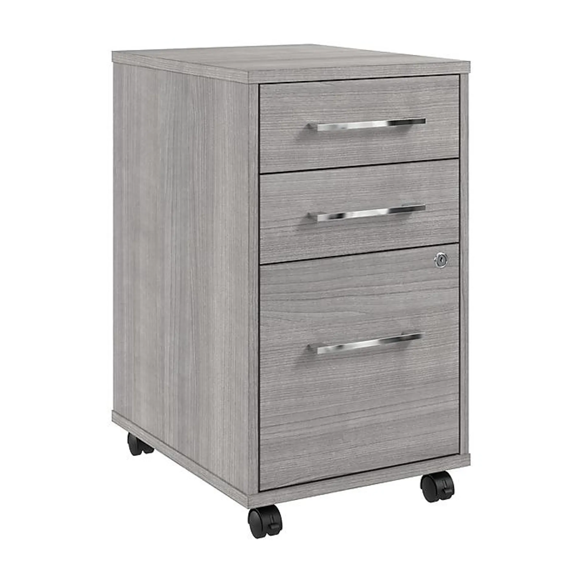 Bush Business Furniture Hustle 3 Drawer Mobile File Cabinet,