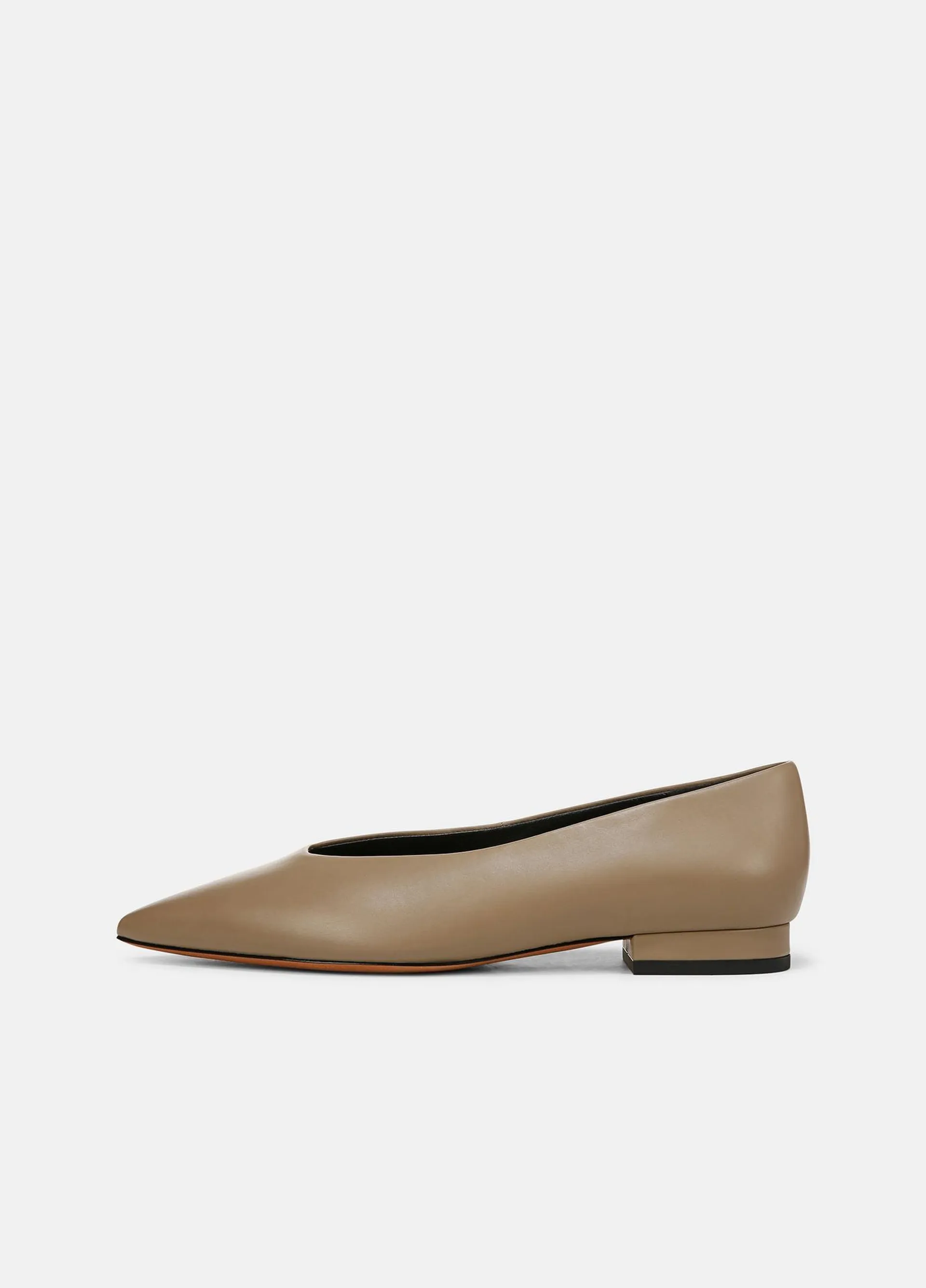 Isabel Leather Flat