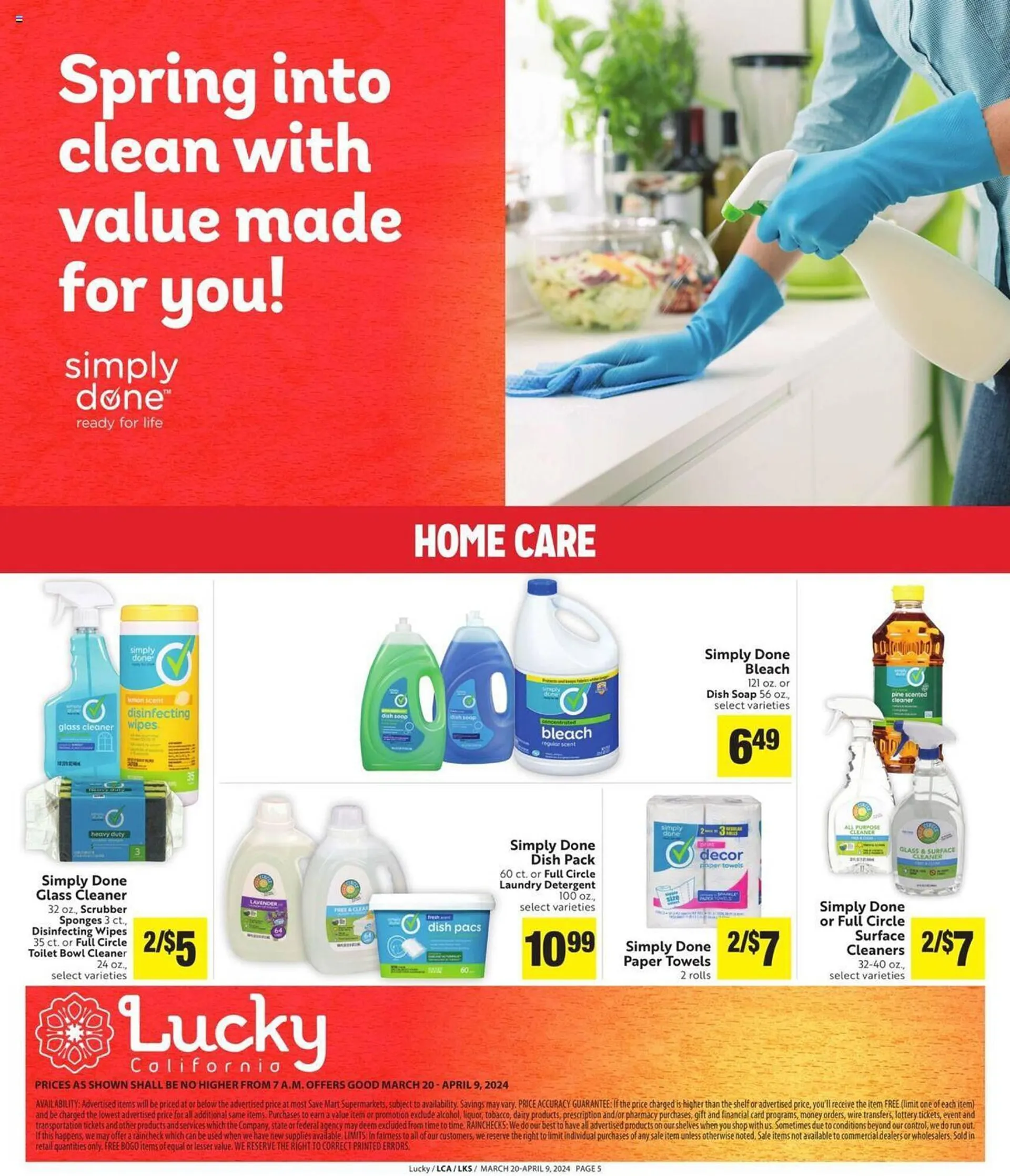 Weekly ad Lucky Supermarkets Weekly Ad from March 20 to April 9 2024 - Page 5