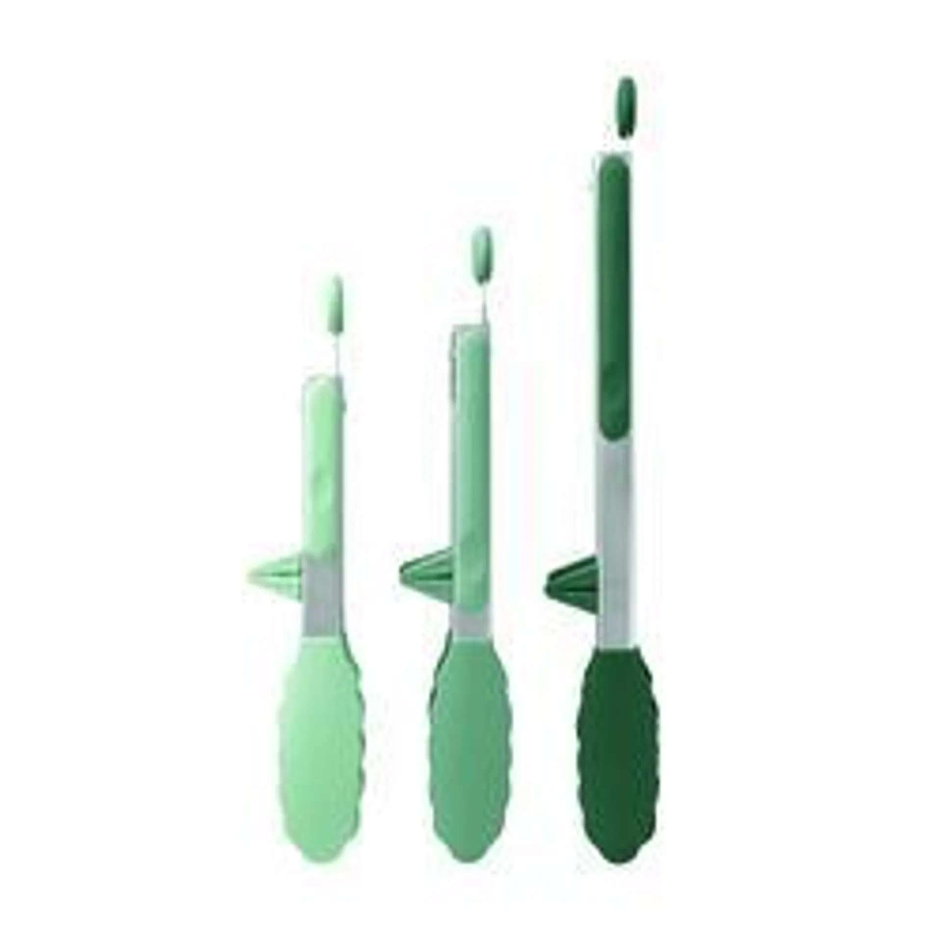 Green Kitchen Tong Set