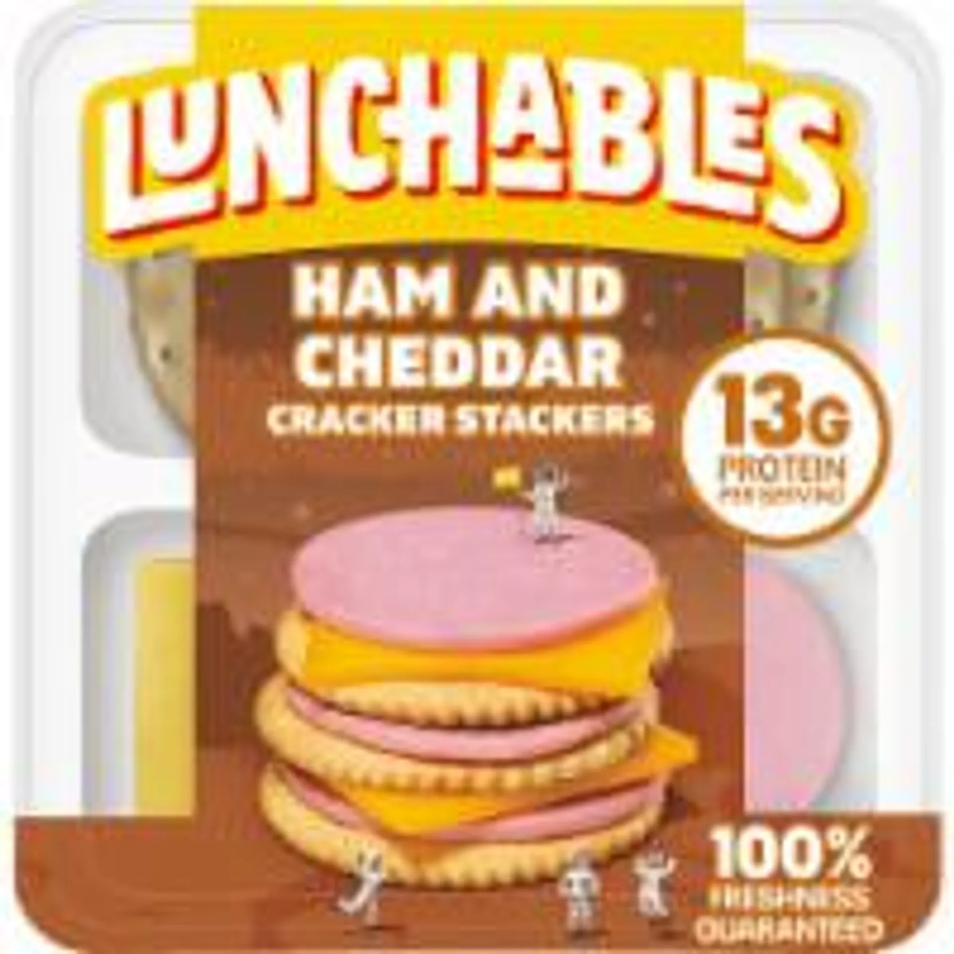 Lunchables Ham & Cheddar Cheese with Crackers Snack Kit