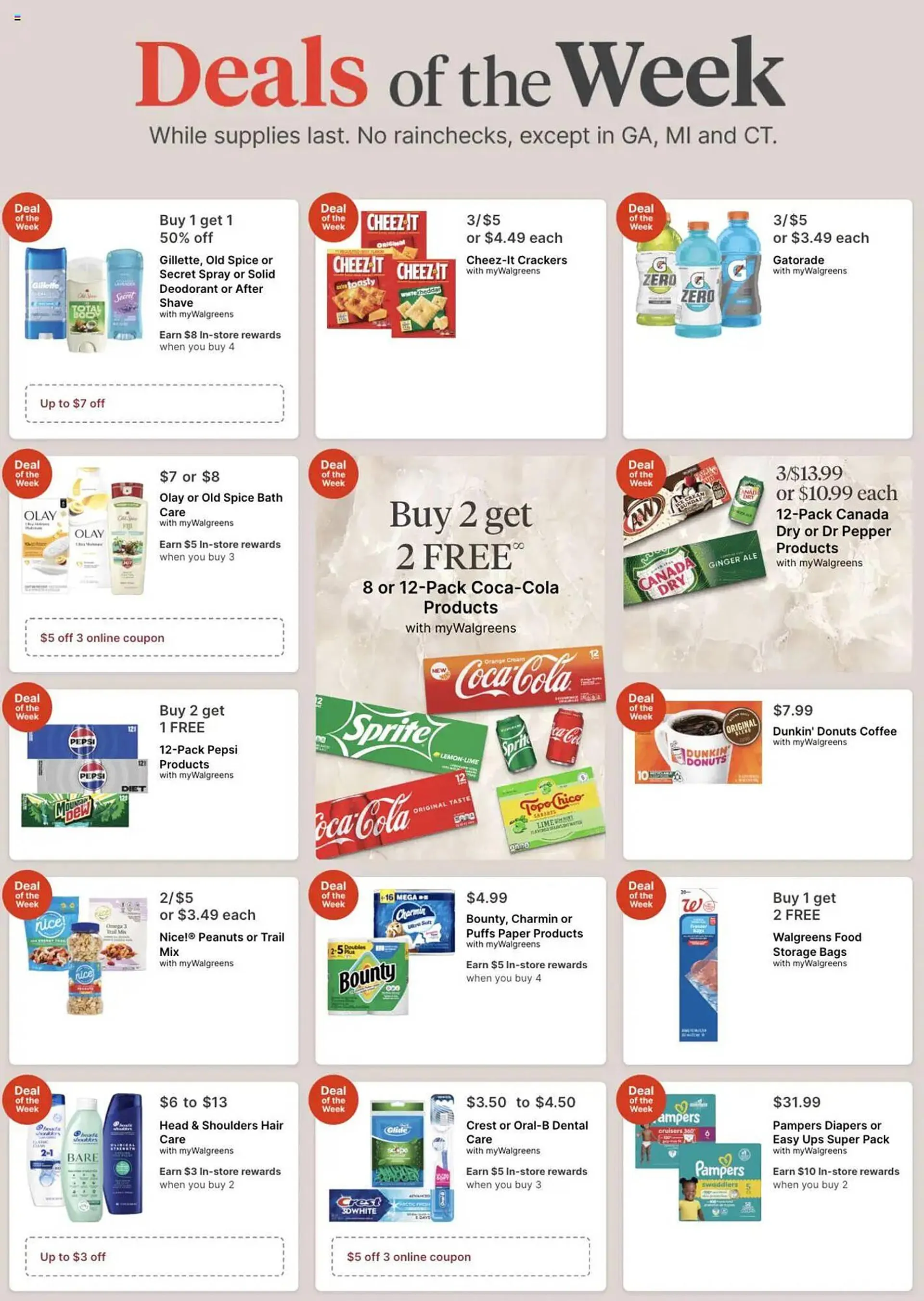 Weekly ad Walgreens Weekly Ad from August 3 to August 10 2025 - Page 1
