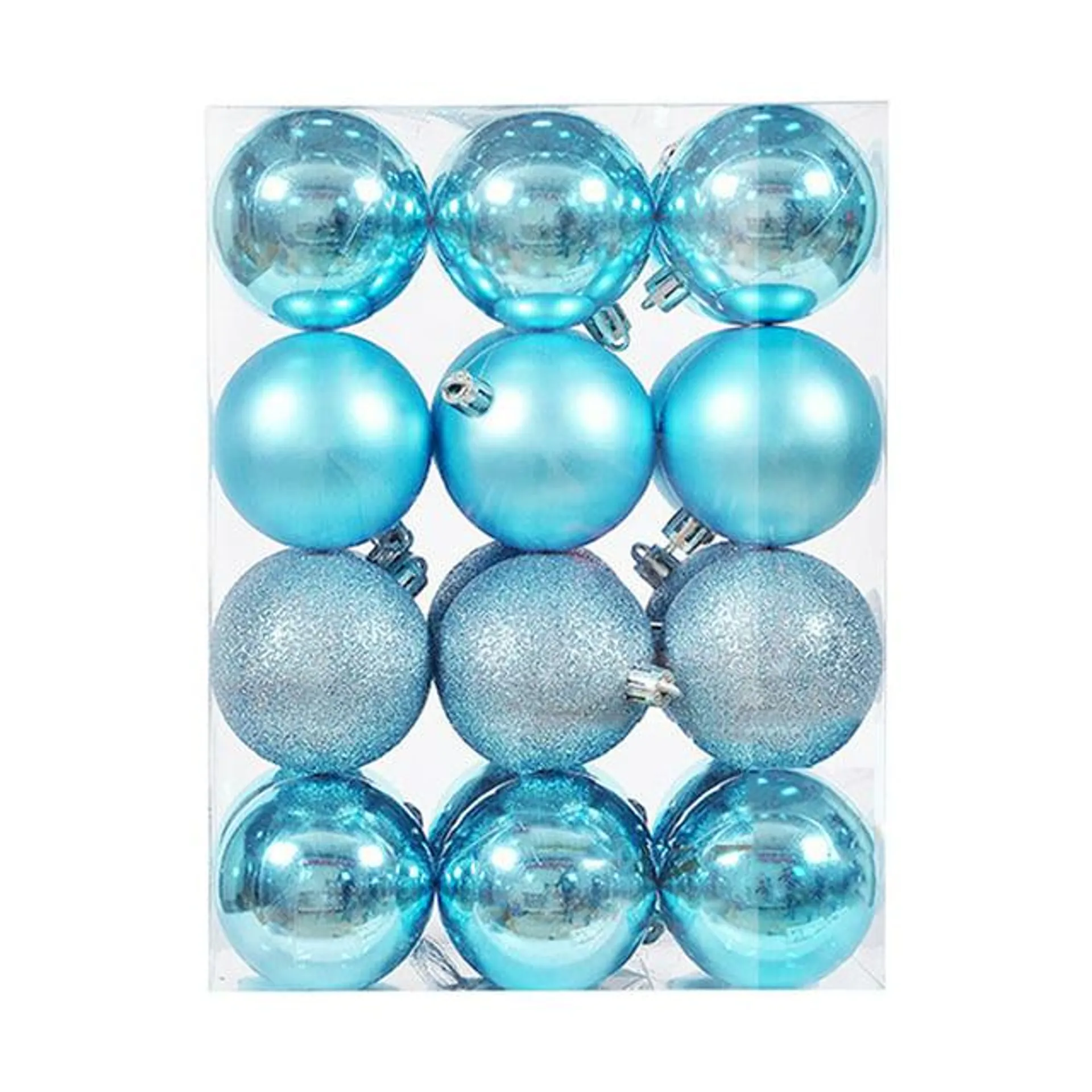 Wirziis Christmas Ornaments 24-Pack Christmas Ball Ornaments Set, Shatterproof Christmas Bulbs, Hanging Decorations for Xmas Tree, Holiday, Party, Wedding