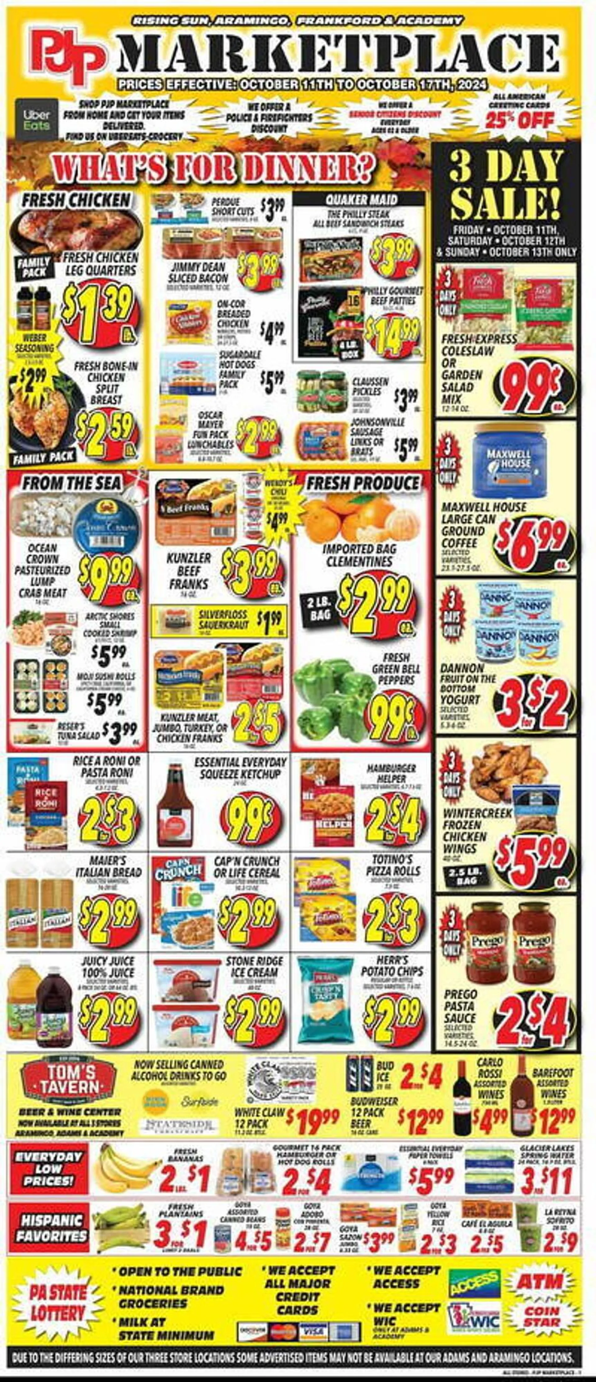 PJP Marketplace Weekly Ad - 1