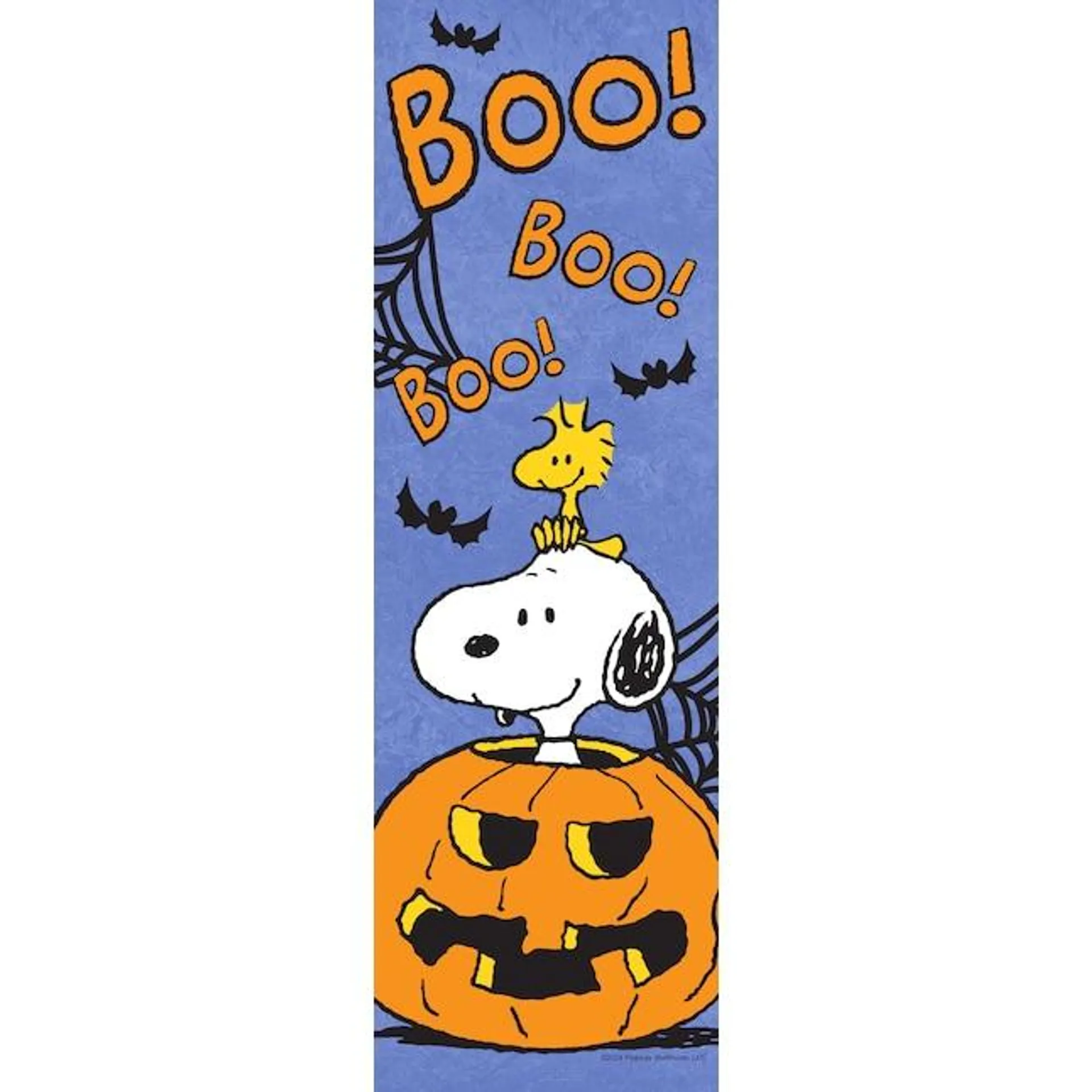 Peanuts 1.39-ft W x 4.25-ft H Halloween Banner