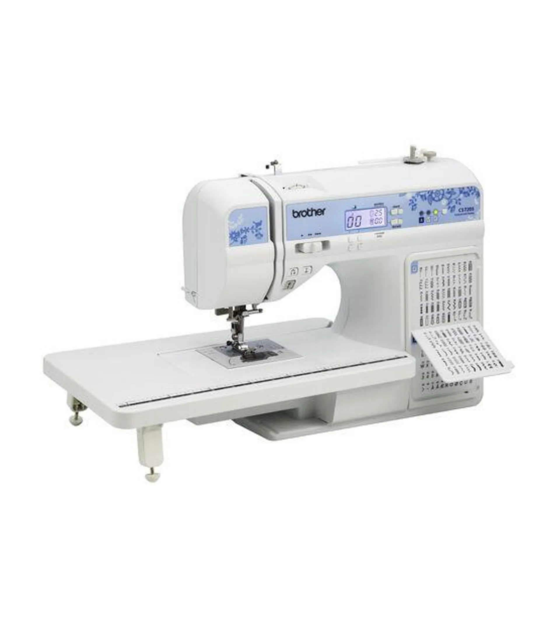 Brother CS7205 Sewing Machine with Wide Table