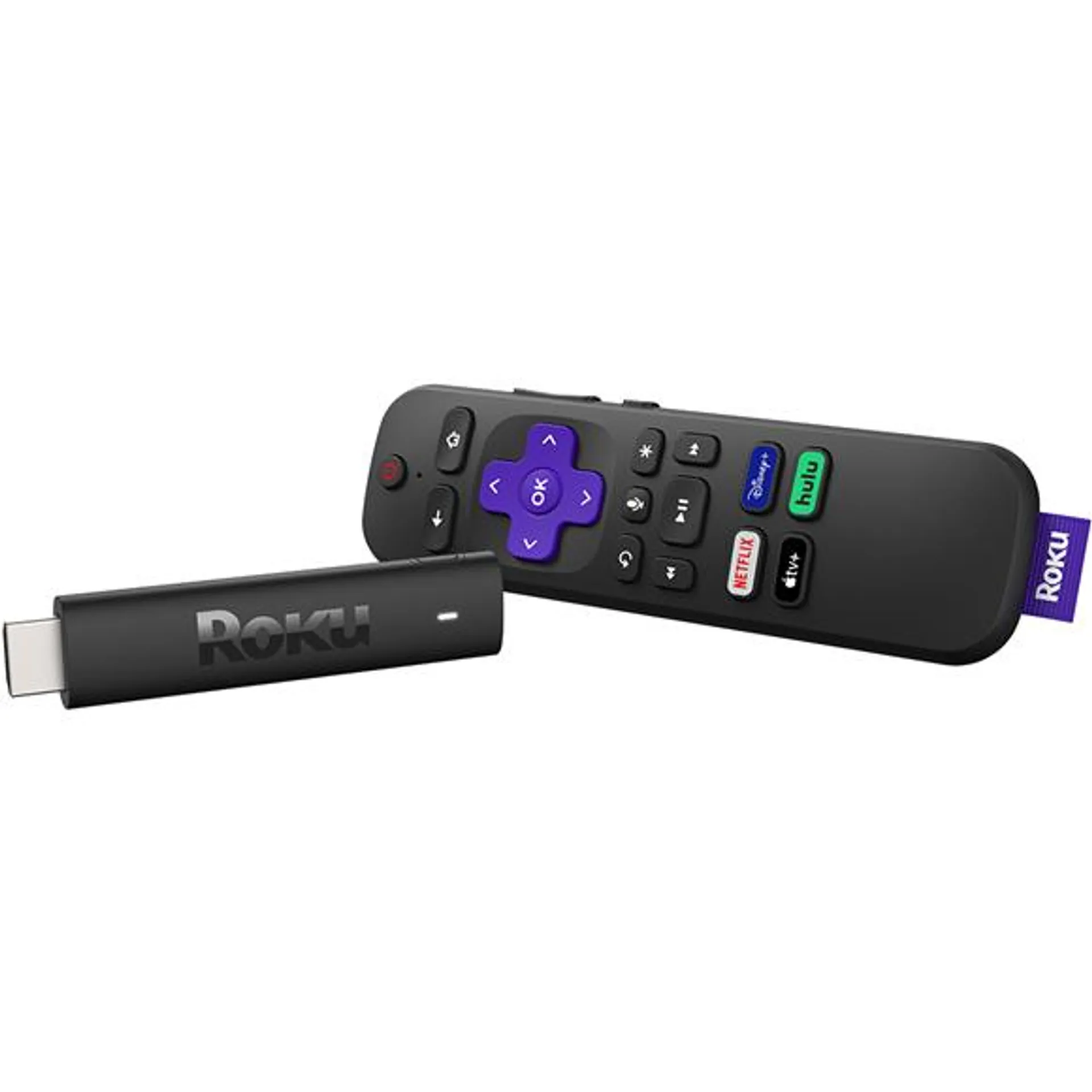 Streaming Stick 4K 2021 Streaming Device 4K/HDR/Dolby Vision with Roku Voice Remote and TV Controls