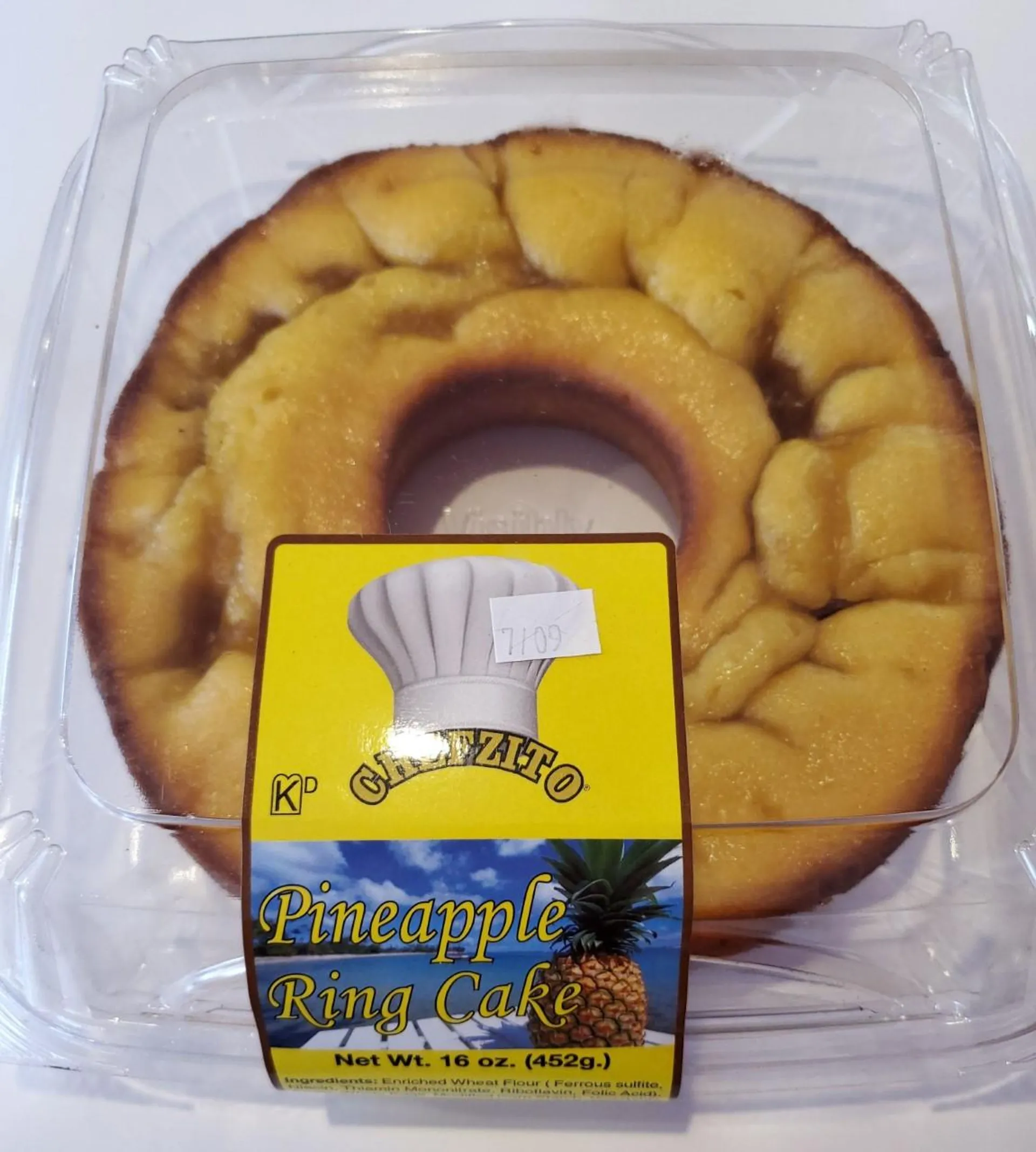 Chefzito - Pineapple Ring Cake 16 Oz