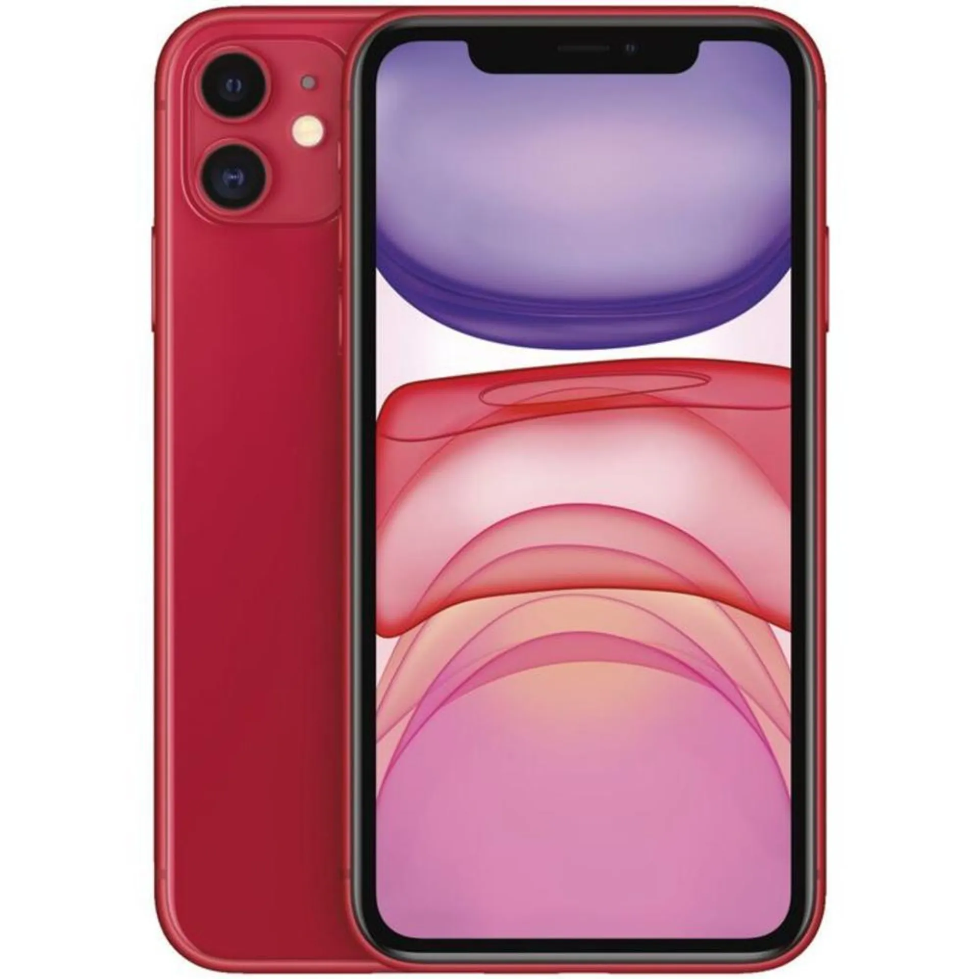 Apple - iPhone 11 64GB Red - Refurbished