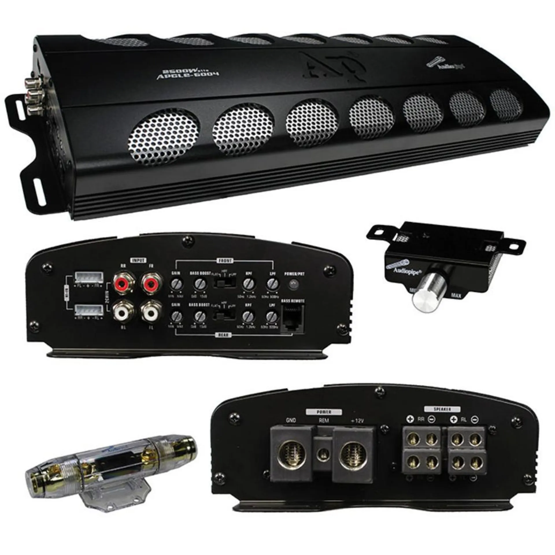 Audiopipe 4CH 2500W Amplifier