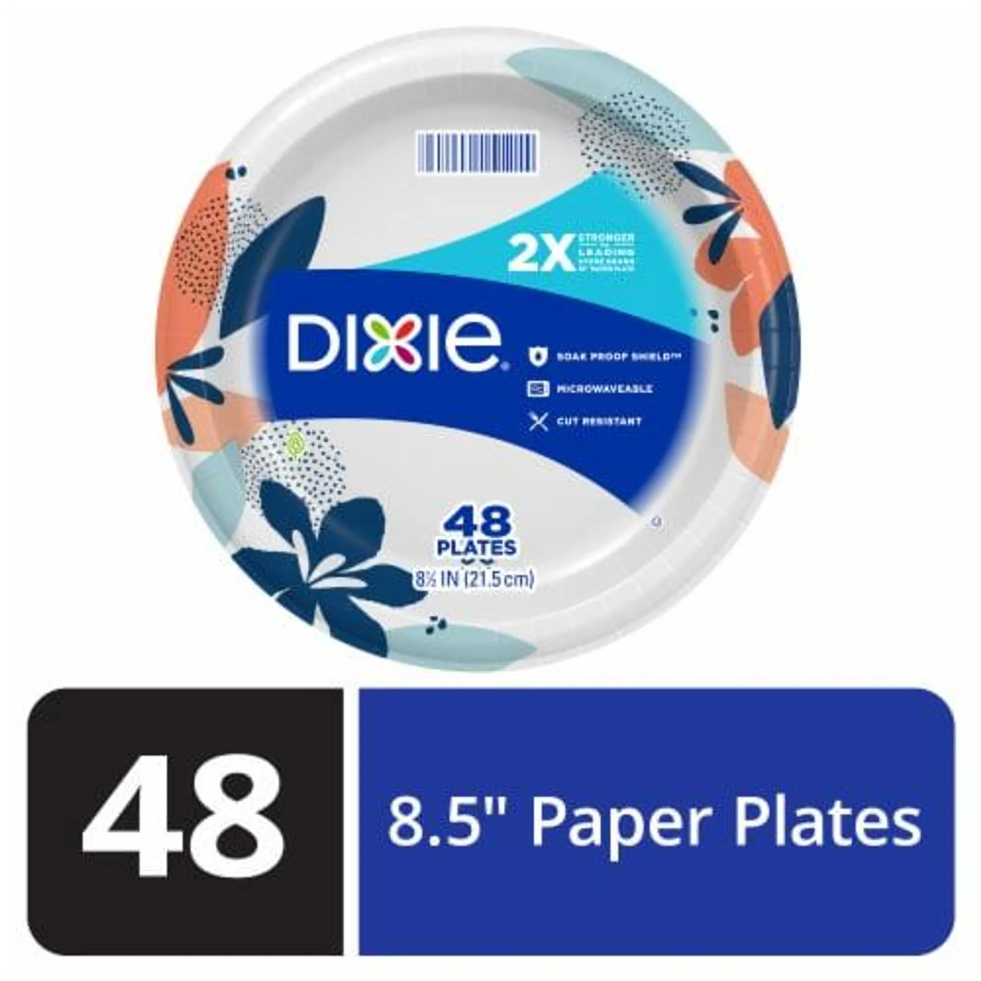 Dixie® Paper Plates 8.5 Inch Disposable Plate