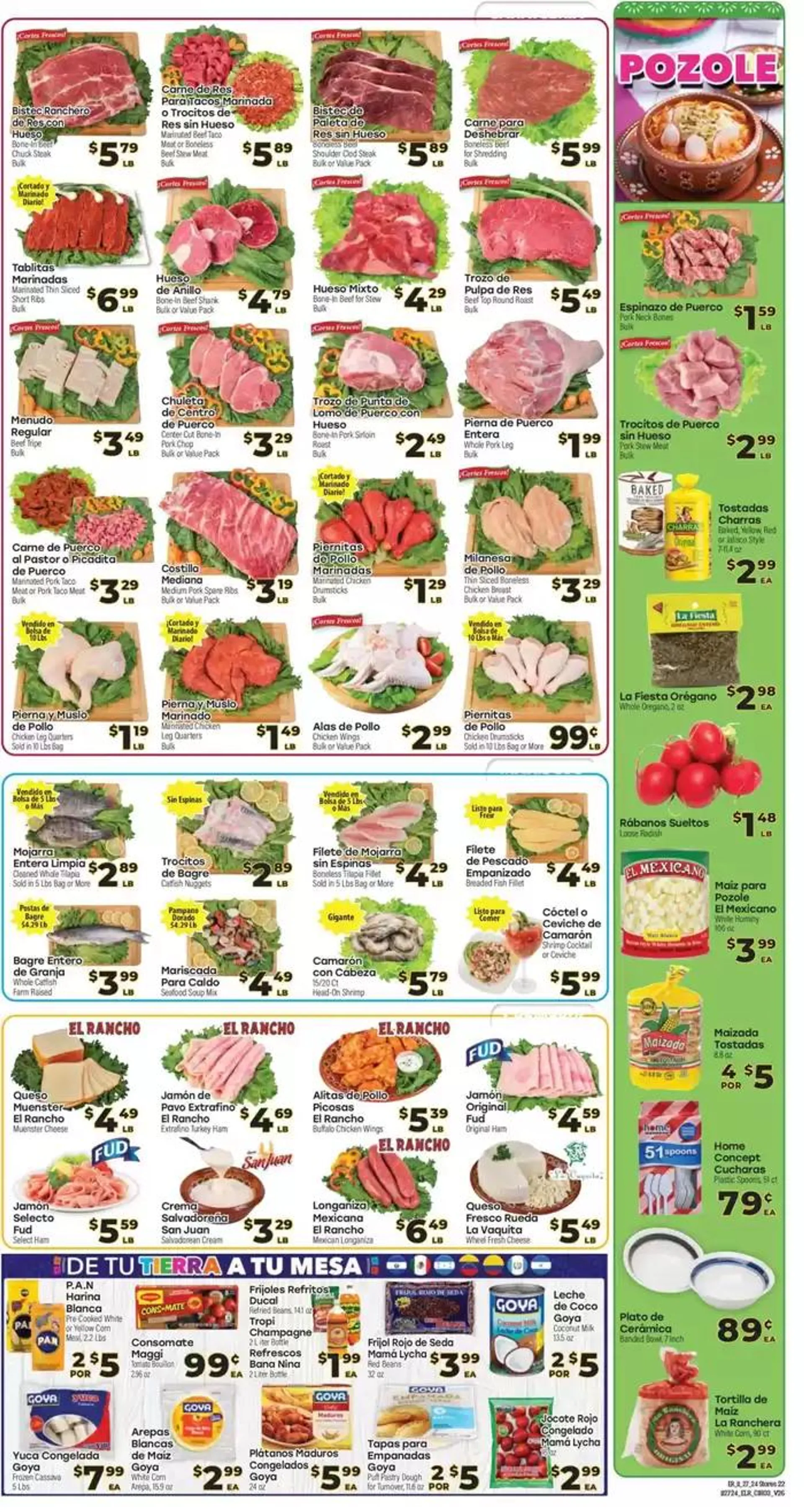 Weekly ad Supermercado El Rancho Weekly ad from November 27 to December 11 2024 - Page 3