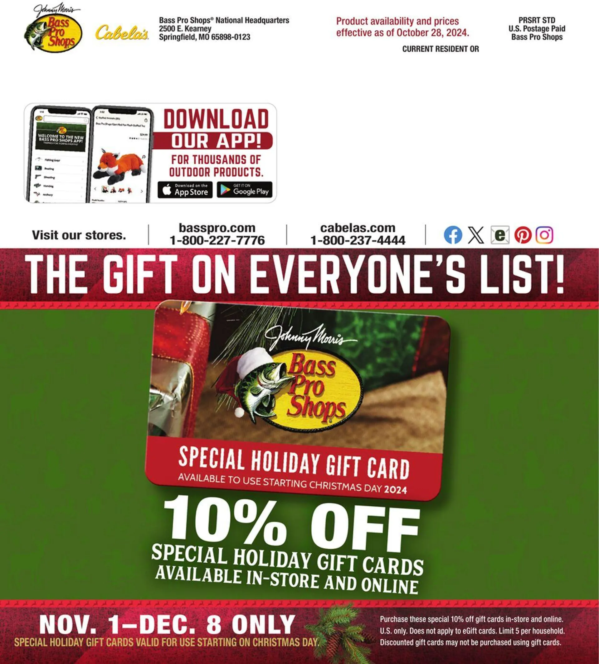 Weekly ad Bass Pro Current weekly ad from November 28 to December 12 2024 - Page 180