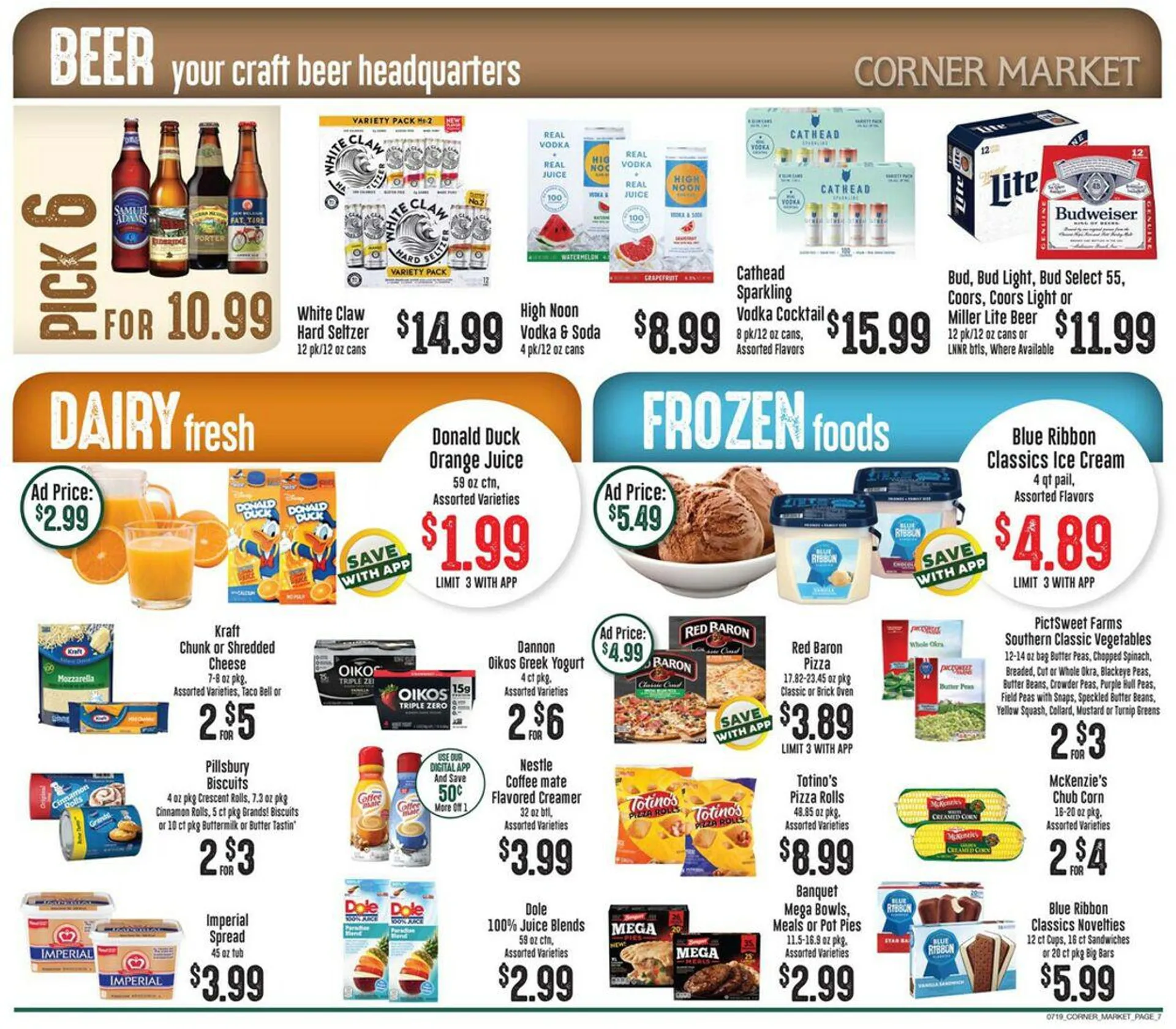 Weekly ad Corner Market from July 19 to July 25 2023 - Page 7