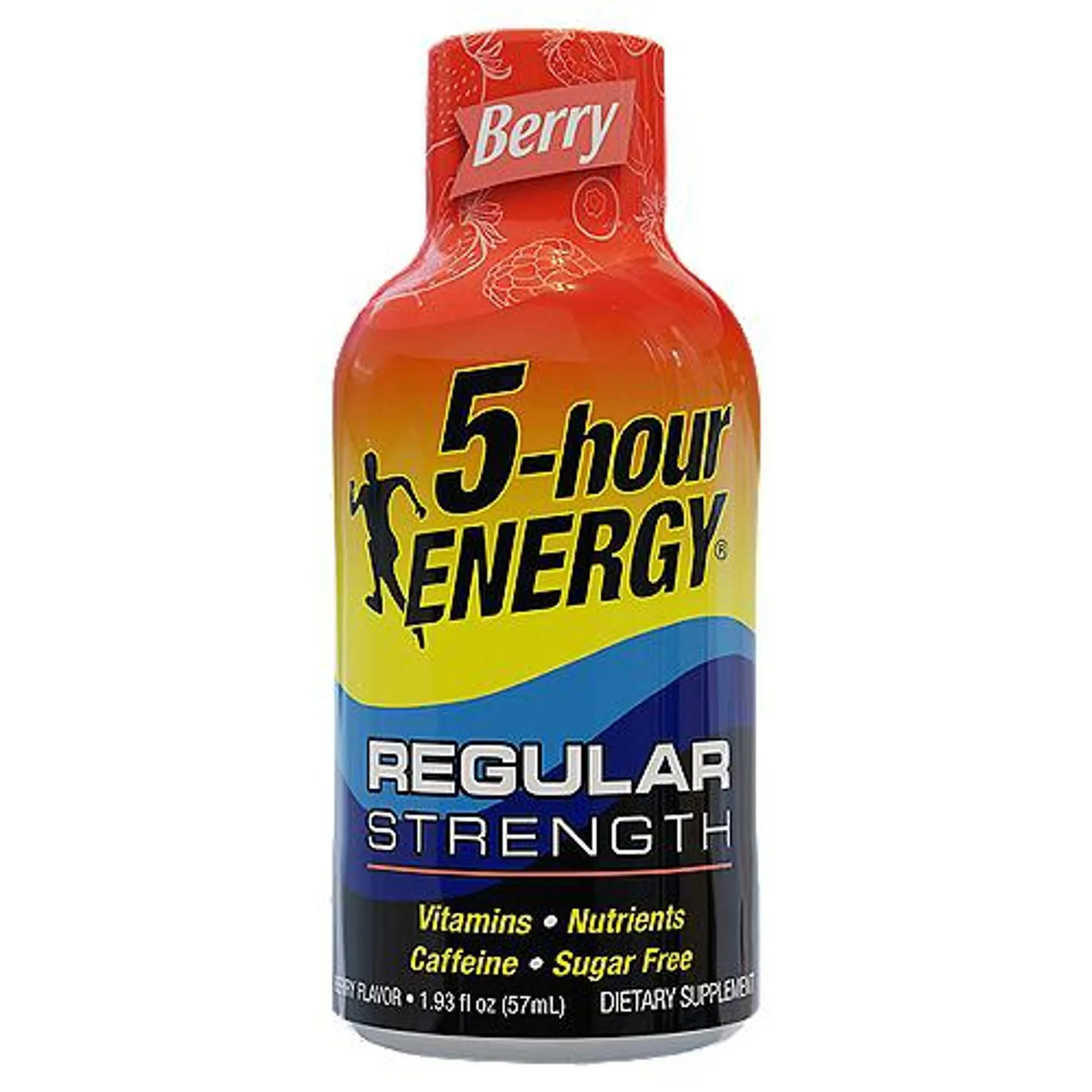 5-hour Energy Berry Flavor Regular Strength Dietary Supplement, 1.93 fl oz