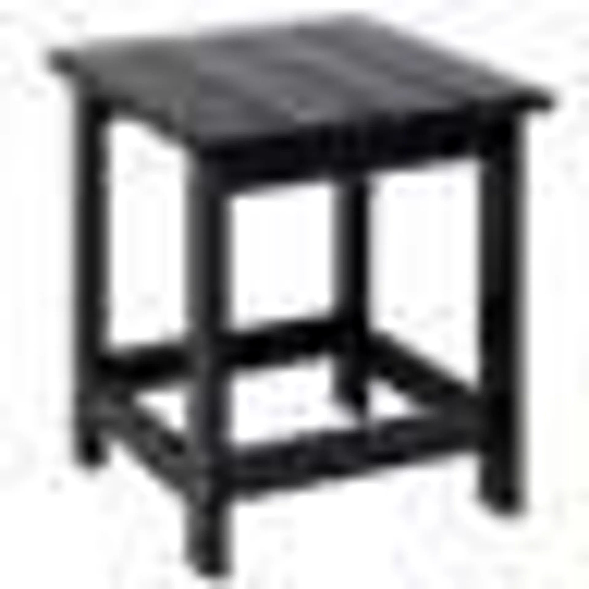 Denarrius Square Outdoor Side Table