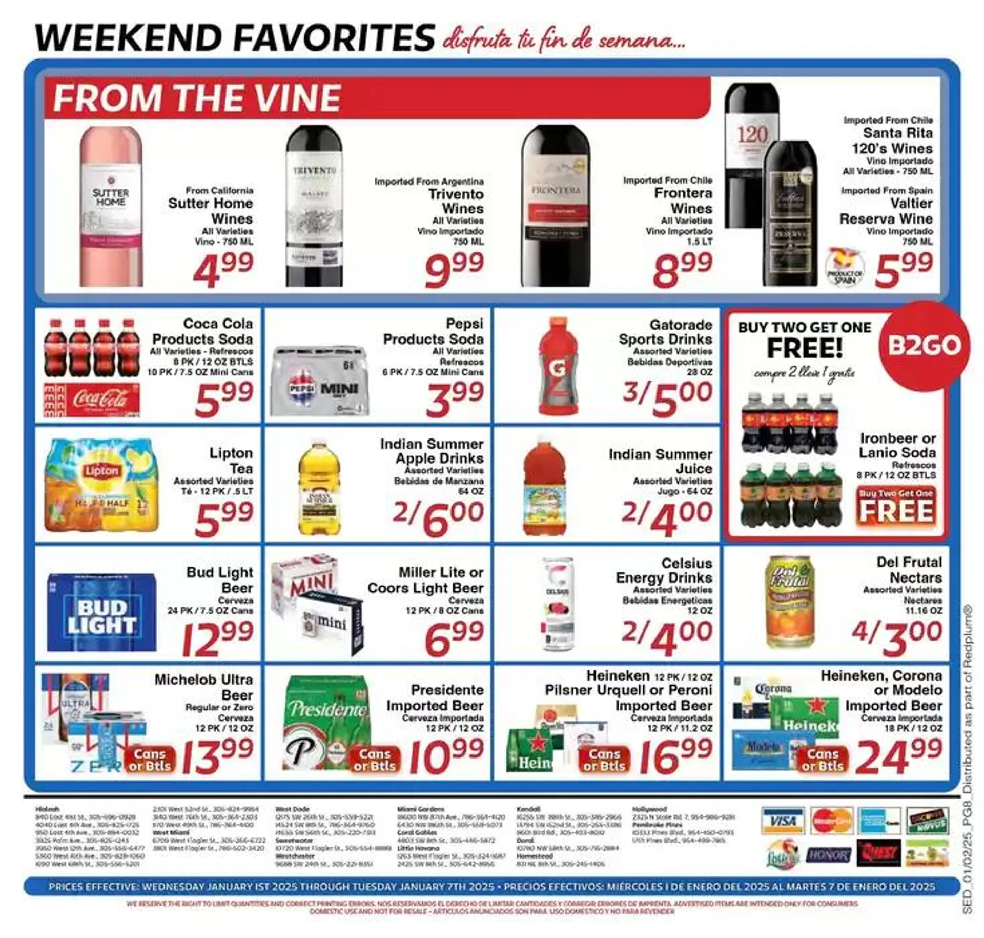 Weekly ad Sedano's weekly ad from January 1 to January 7 2025 - Page 8