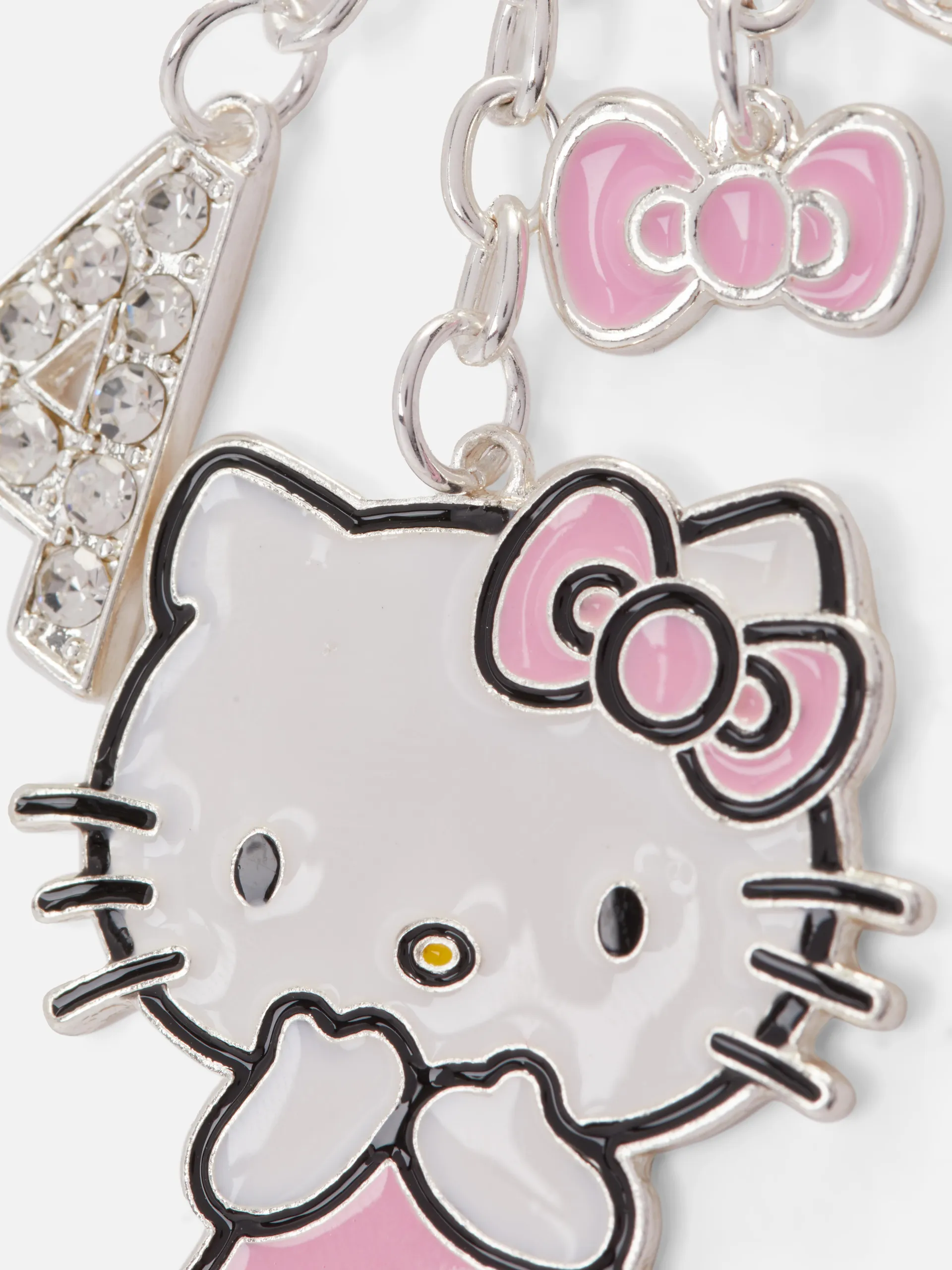 Hello Kitty Rhinestone Keyring