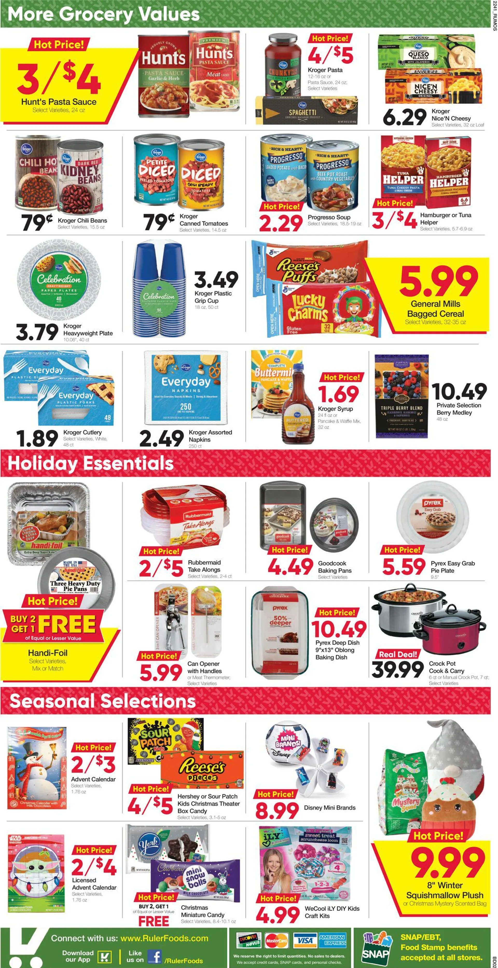 Ruler Foods Current weekly ad - 2