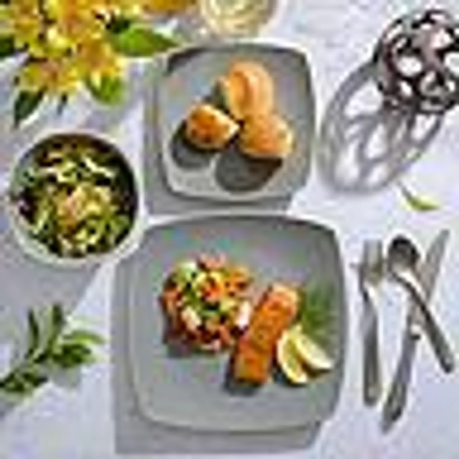 Gibson Soho Lounge 18-Piece Dinnerware Set, Service for 6, Choose Color