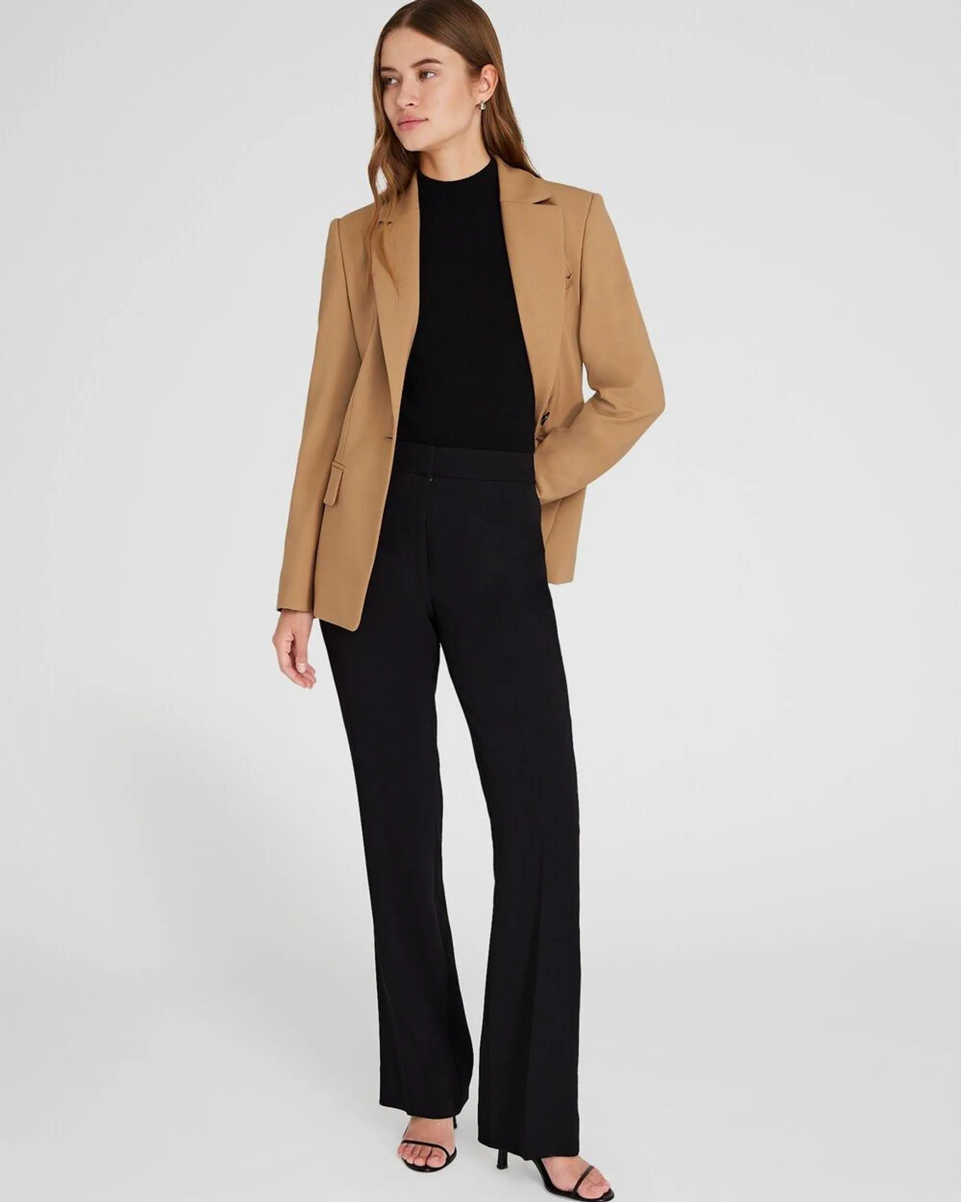 Slim Stretch-Crepe Trouser