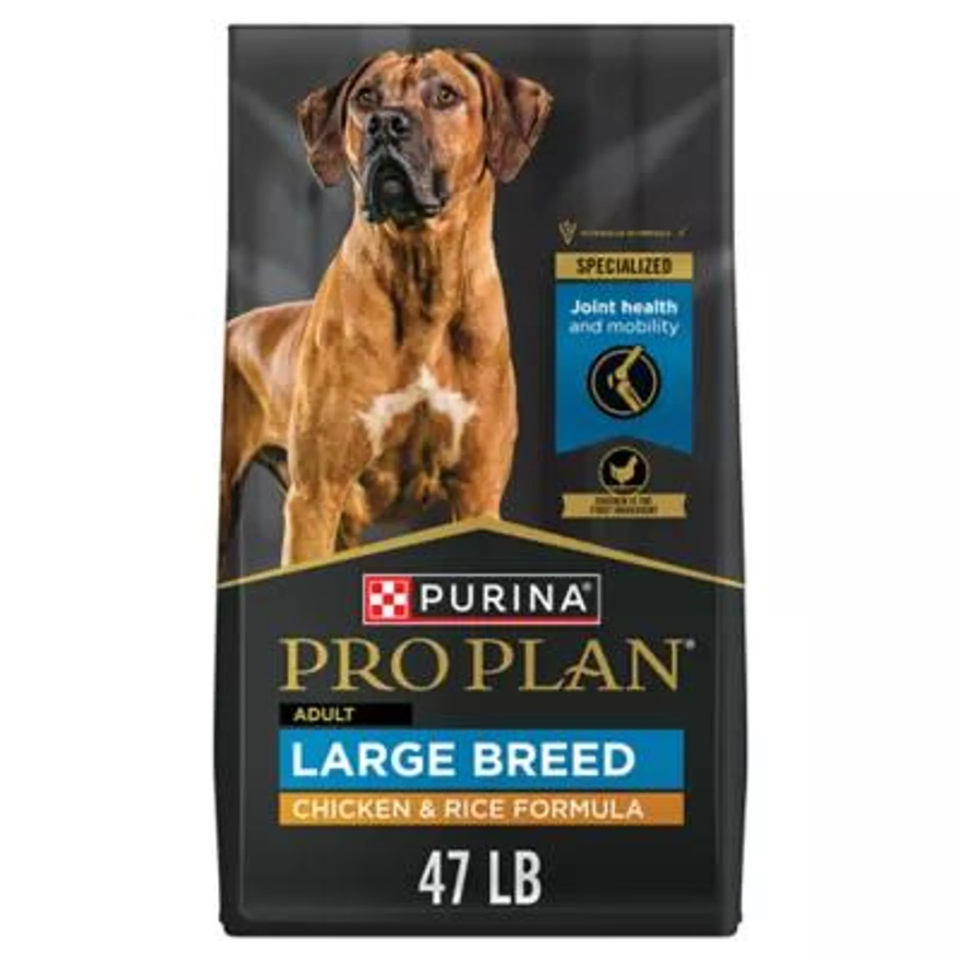 Purina Pro Plan Specialized Large Breed Adult Dry Dog Food - Chicken & Rice