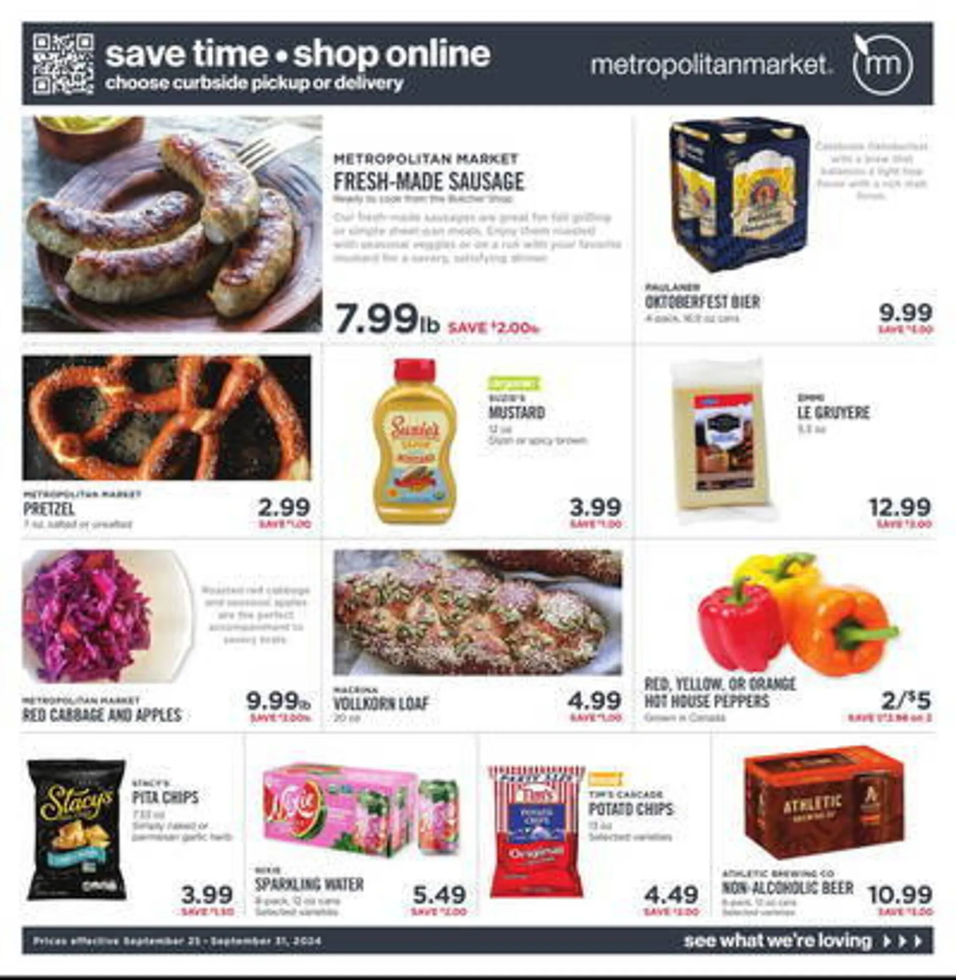 Metropolitan market Weekly Ad - 1