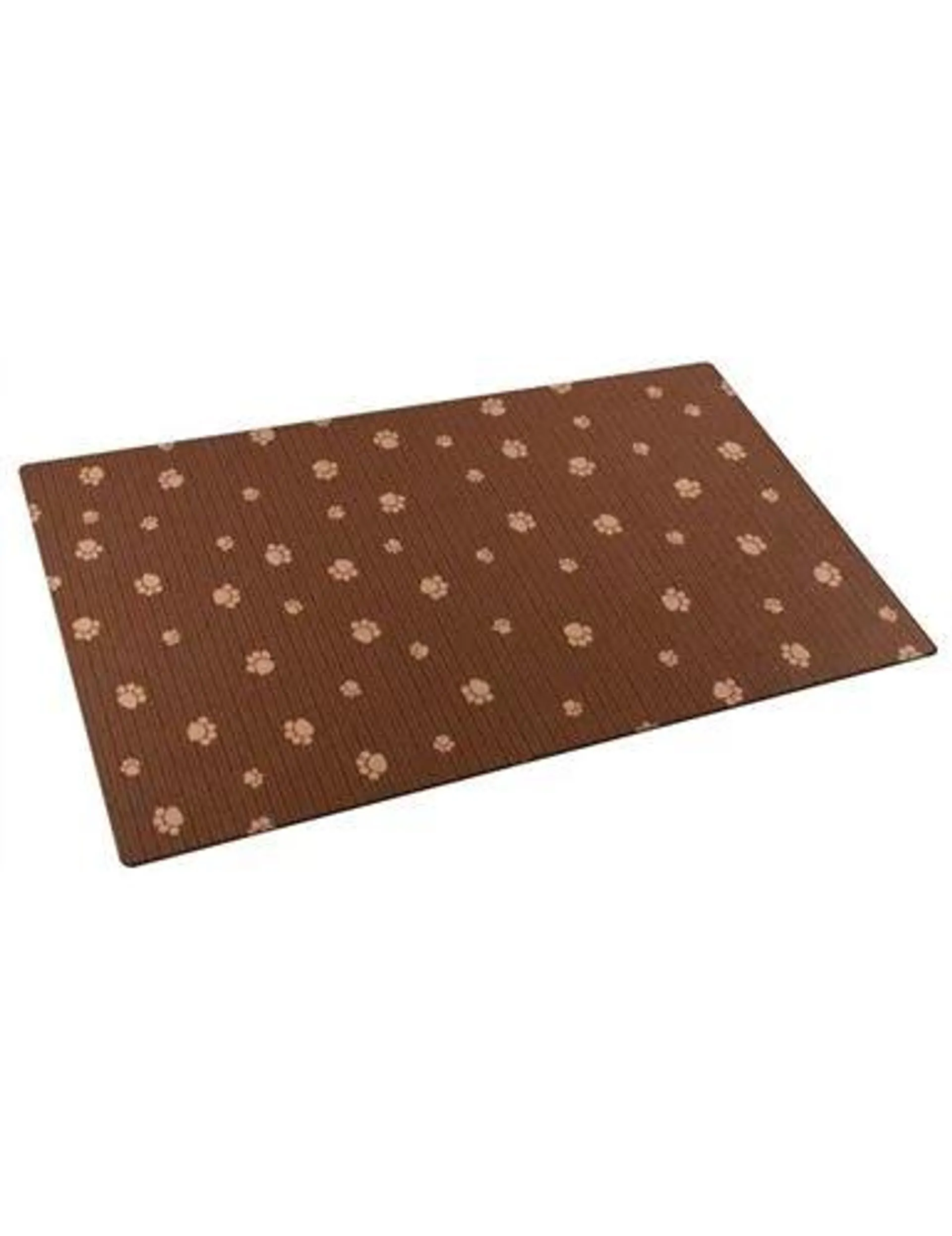 Drymate Pet Placemat, Tan Paw Print