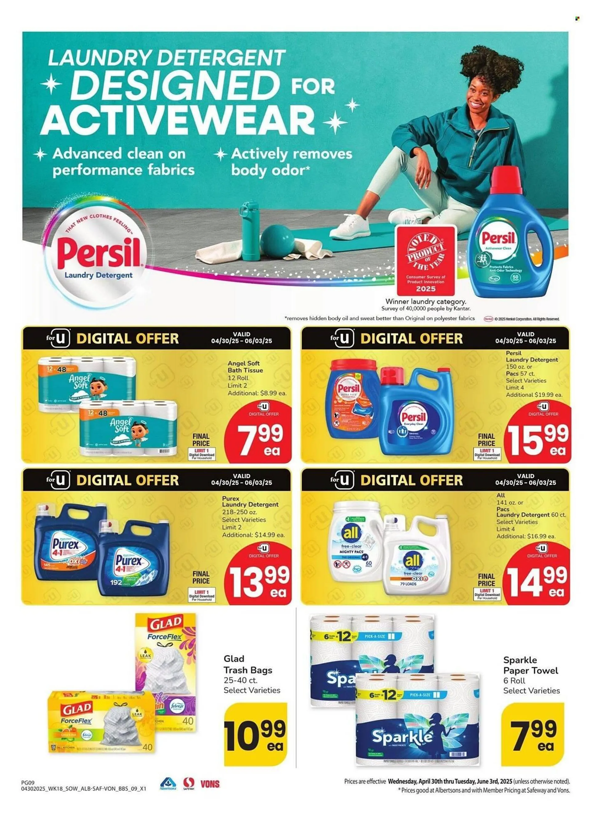Weekly ad Albertsons Weekly Ad from April 30 to June 3 2025 - Page 9