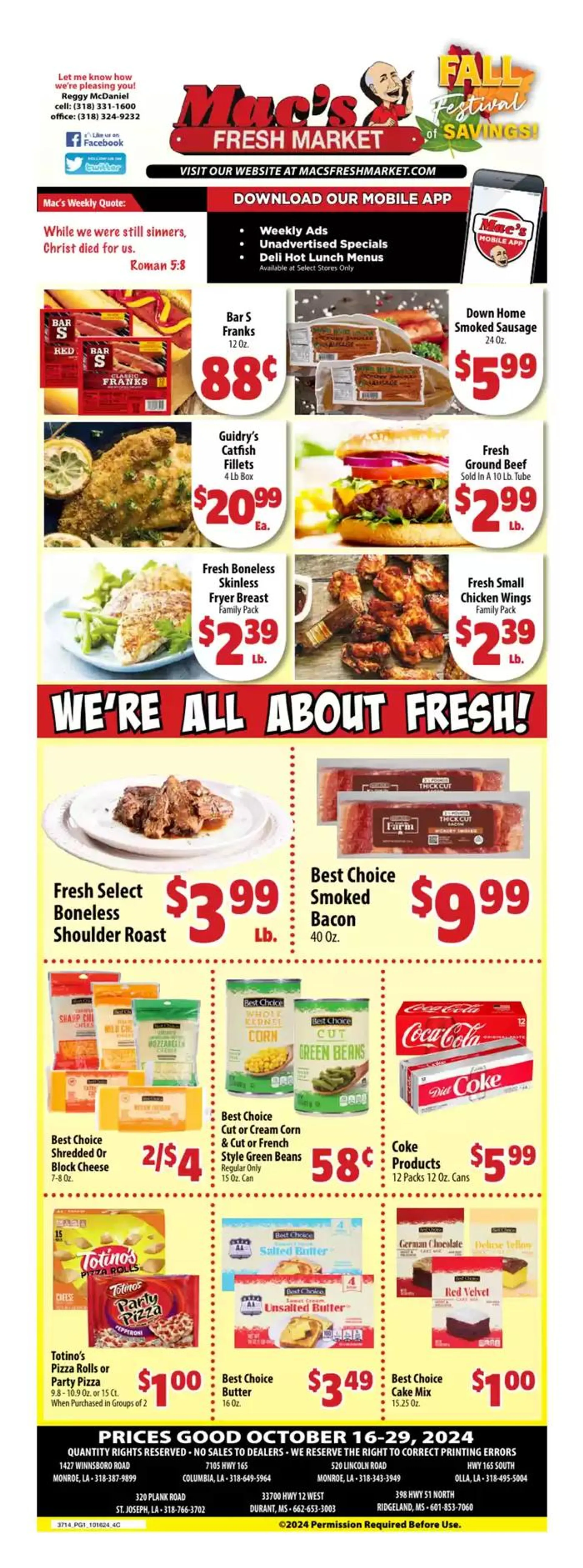 Macs Market Weekly ad - 1