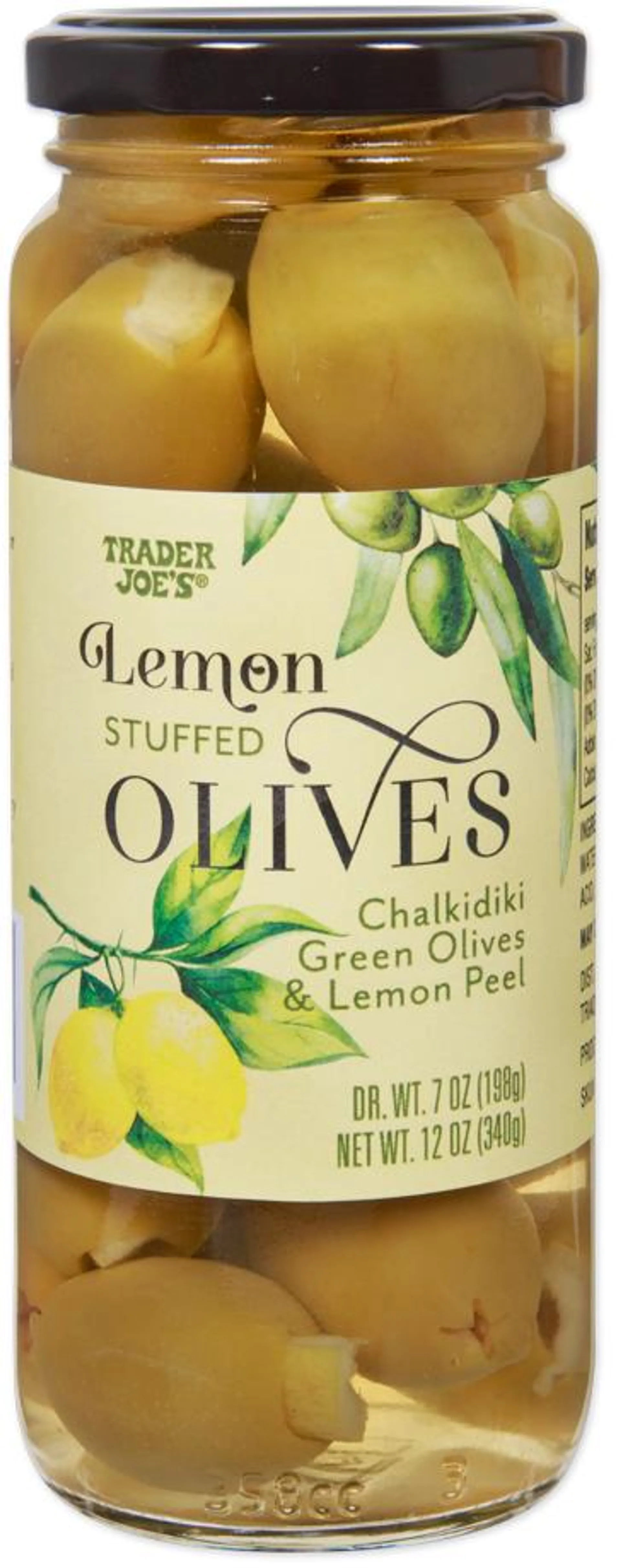 Lemon Stuffed Olives