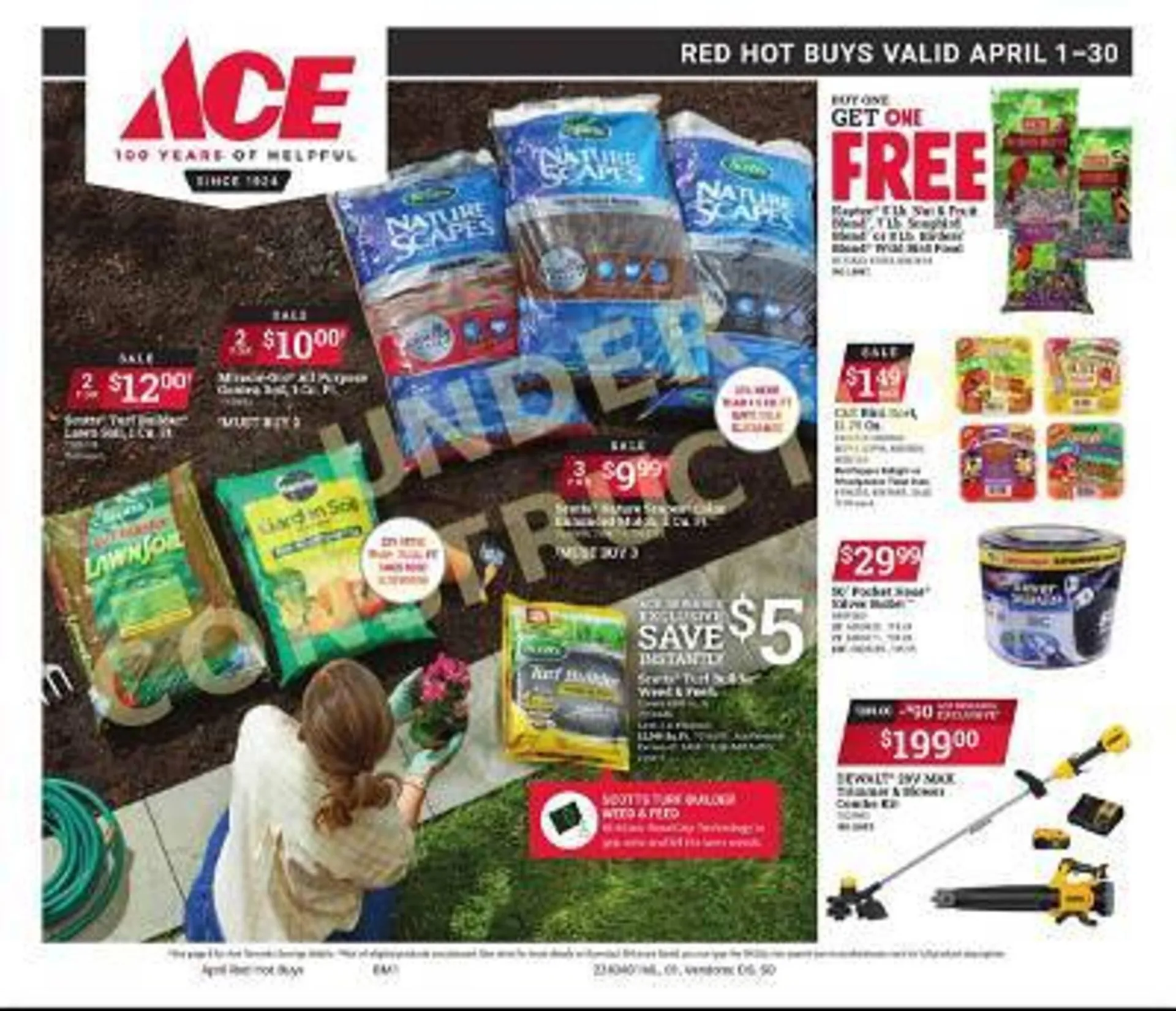 Weekly ad Ace Hardware Weekly Ad from April 1 to April 30 2024 - Page 1