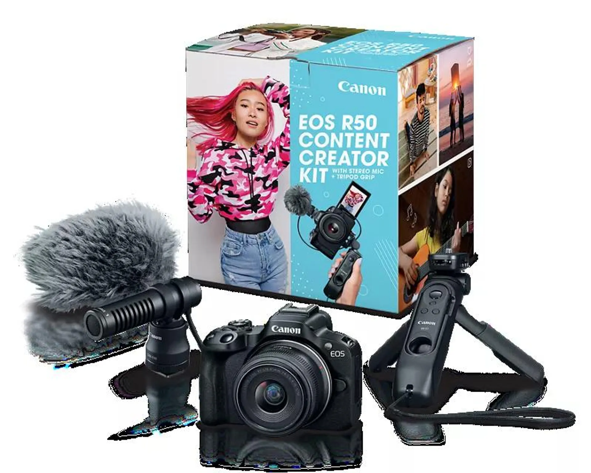 EOS R50 Content Creator Kit