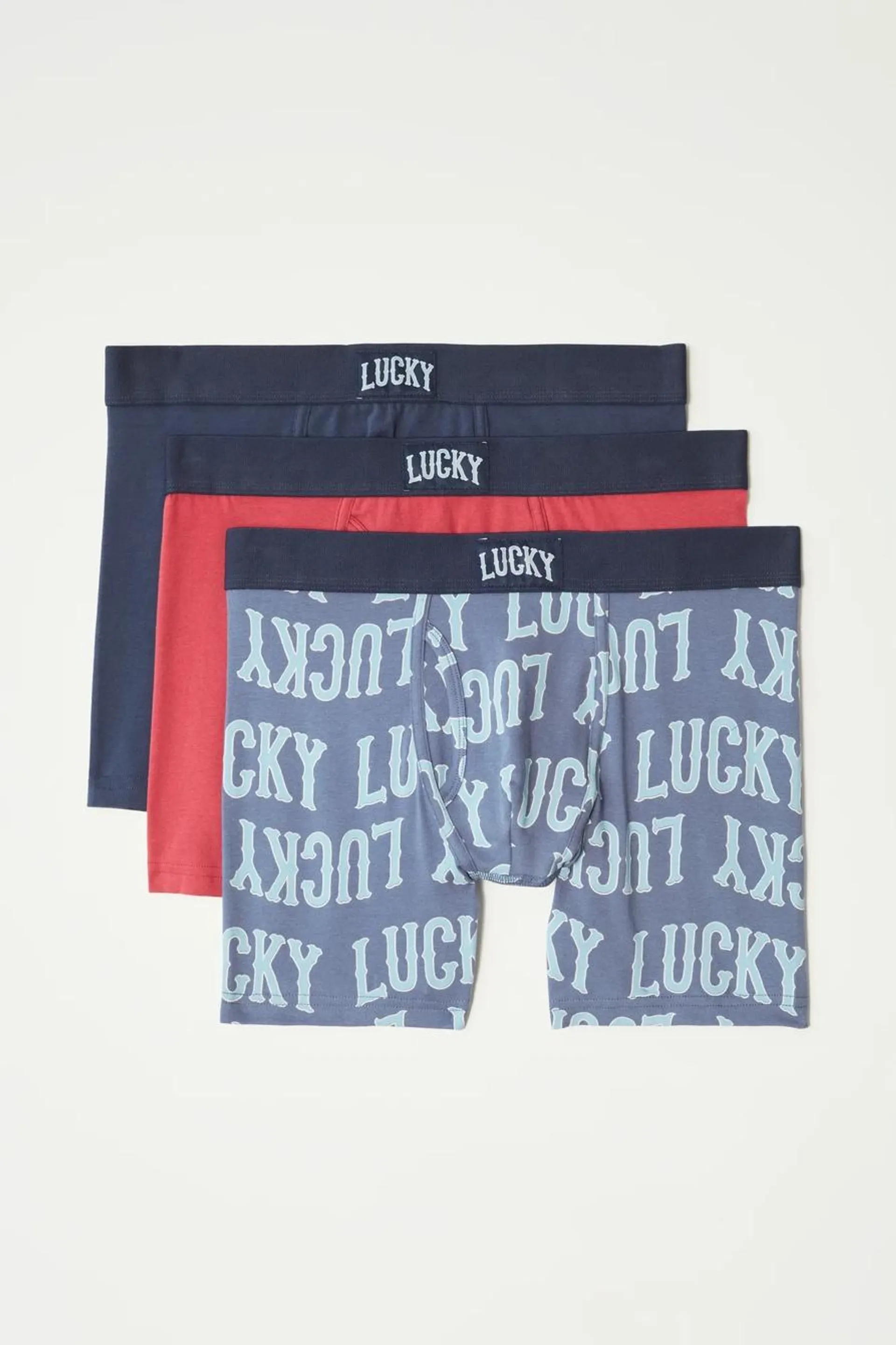 3 pack stretch boxer briefs