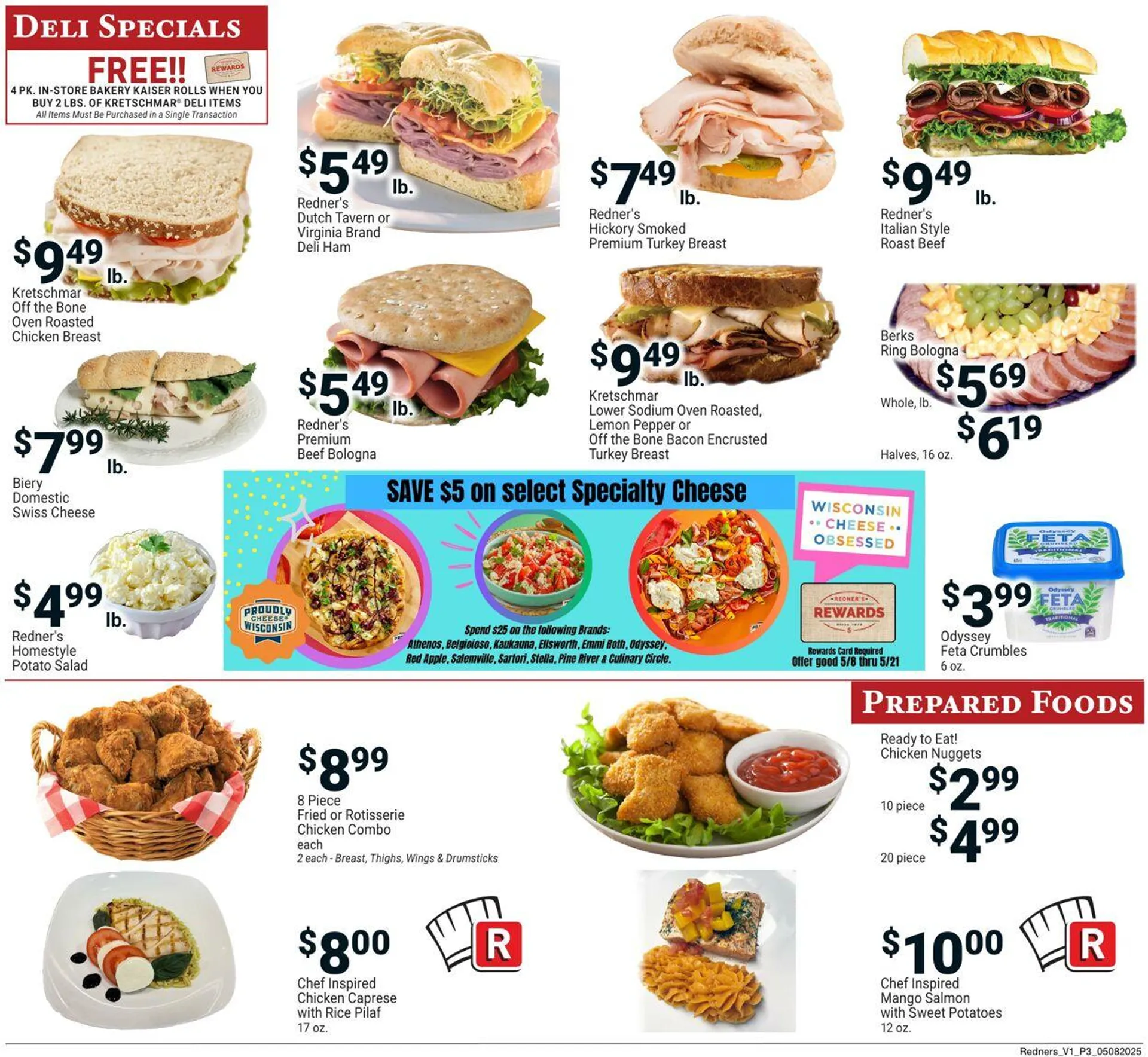 Weekly ad Redner’s Warehouse Market Current weekly ad from May 8 to May 14 2025 - Page 3