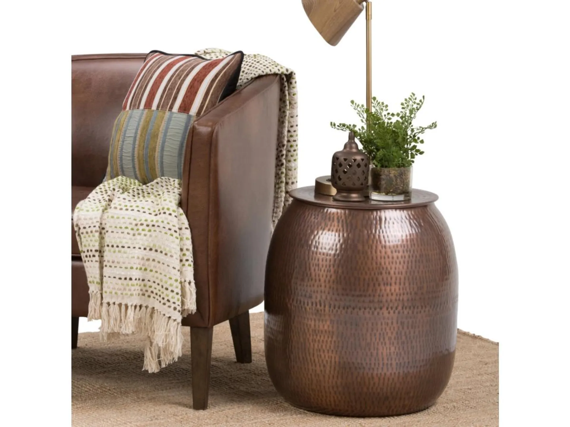 Griffen Storage Accent Side Table