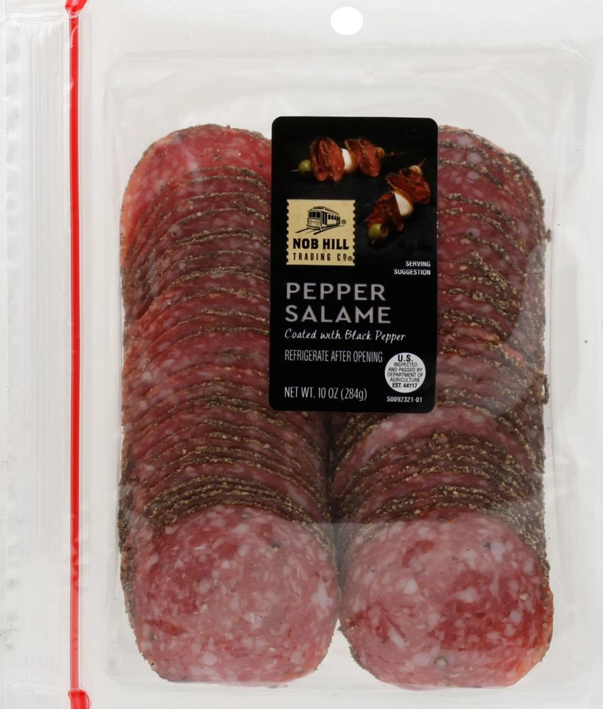 Nob Hill Trading Co. Salame, Pepper