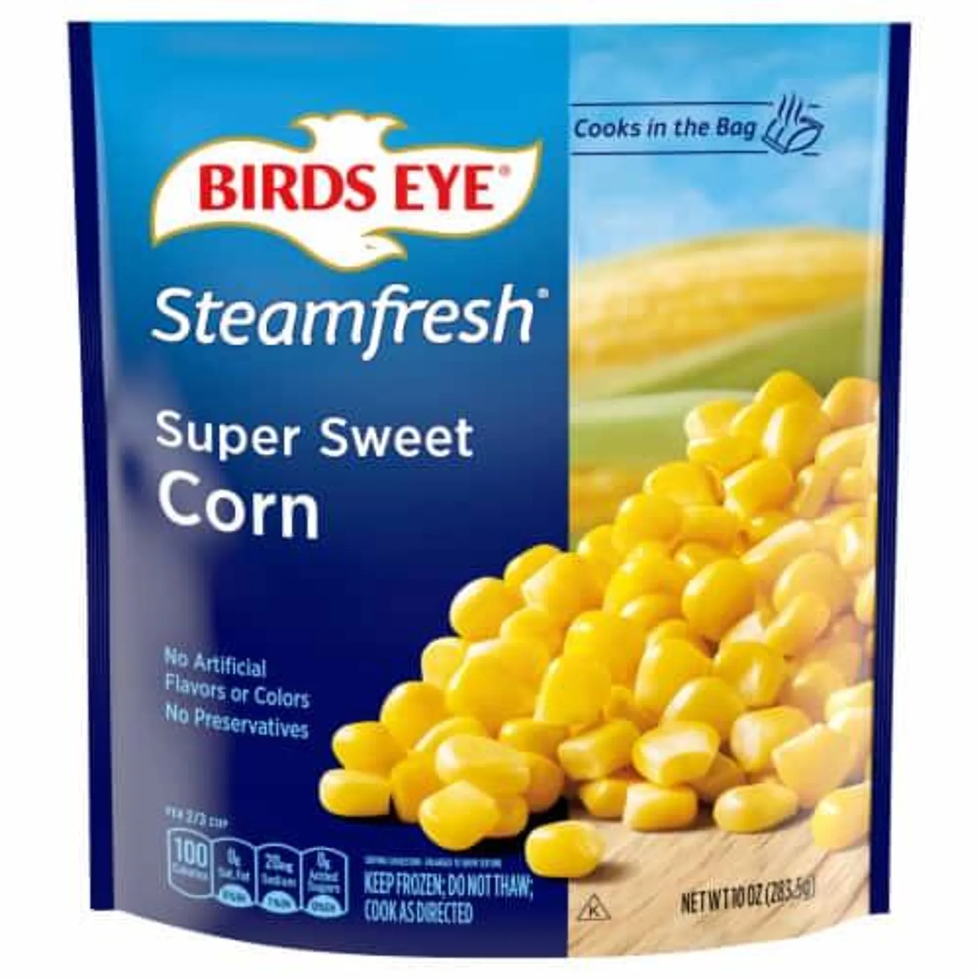 Birds Eye Steamfresh Super Sweet Corn Frozen Vegetables