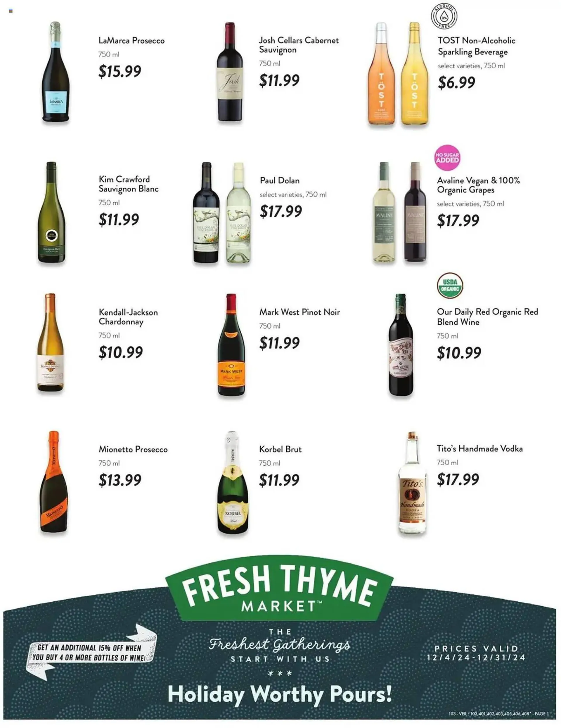 Fresh Thyme Weekly Ad - 1