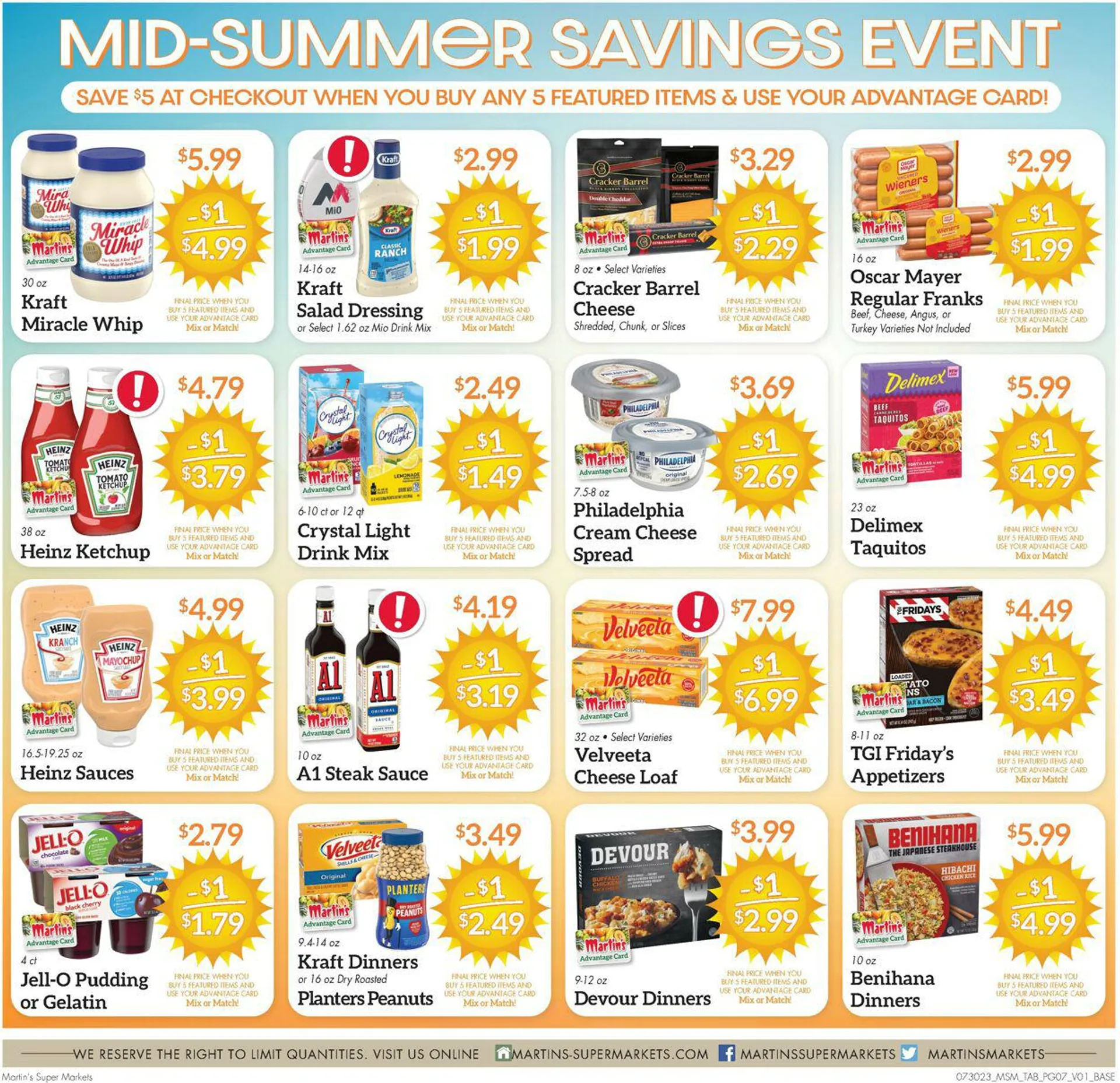 Weekly ad Martin’s Current weekly ad from July 30 to August 5 2023 - Page 7