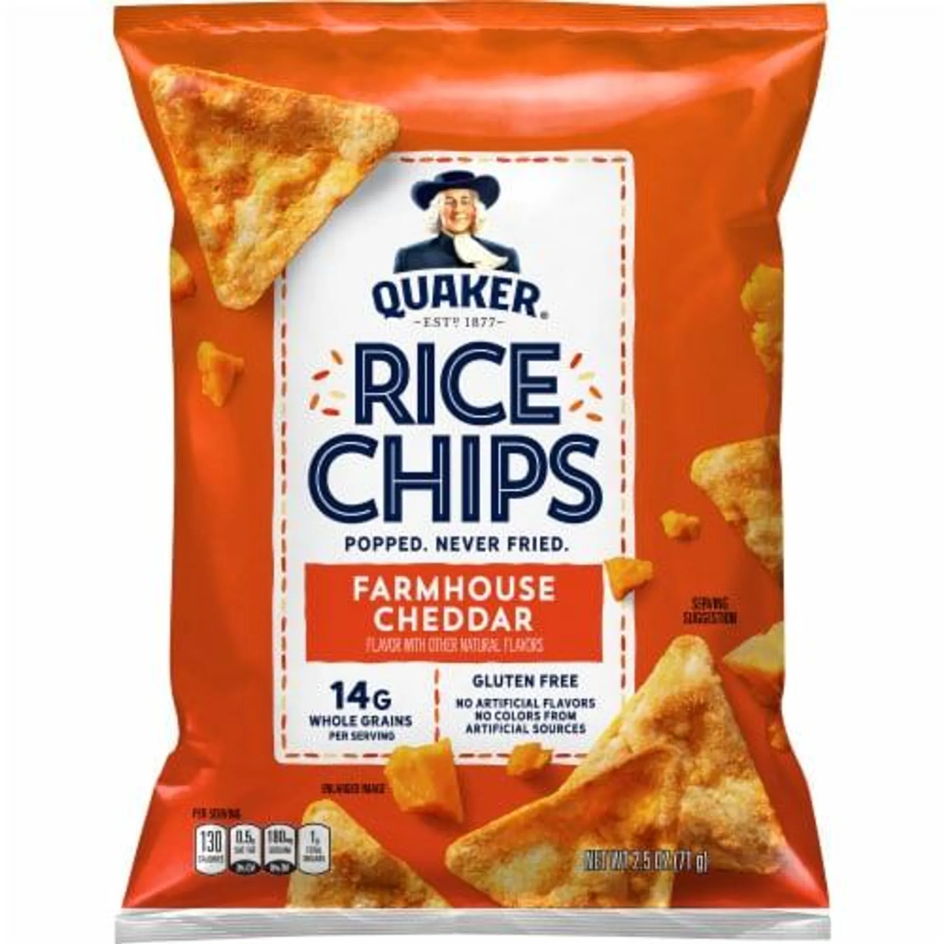 Quaker® Farmhouse Cheddar Rice Chips