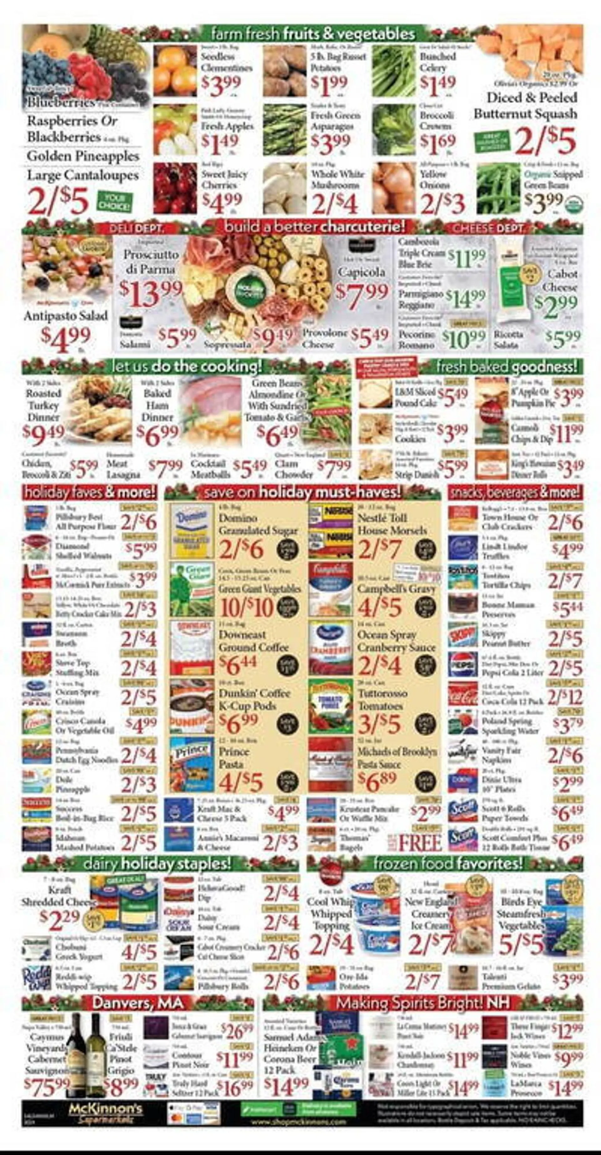 Weekly ad McKinnon's Supermarkets Weekly Ad from December 20 to December 26 2024 - Page 2